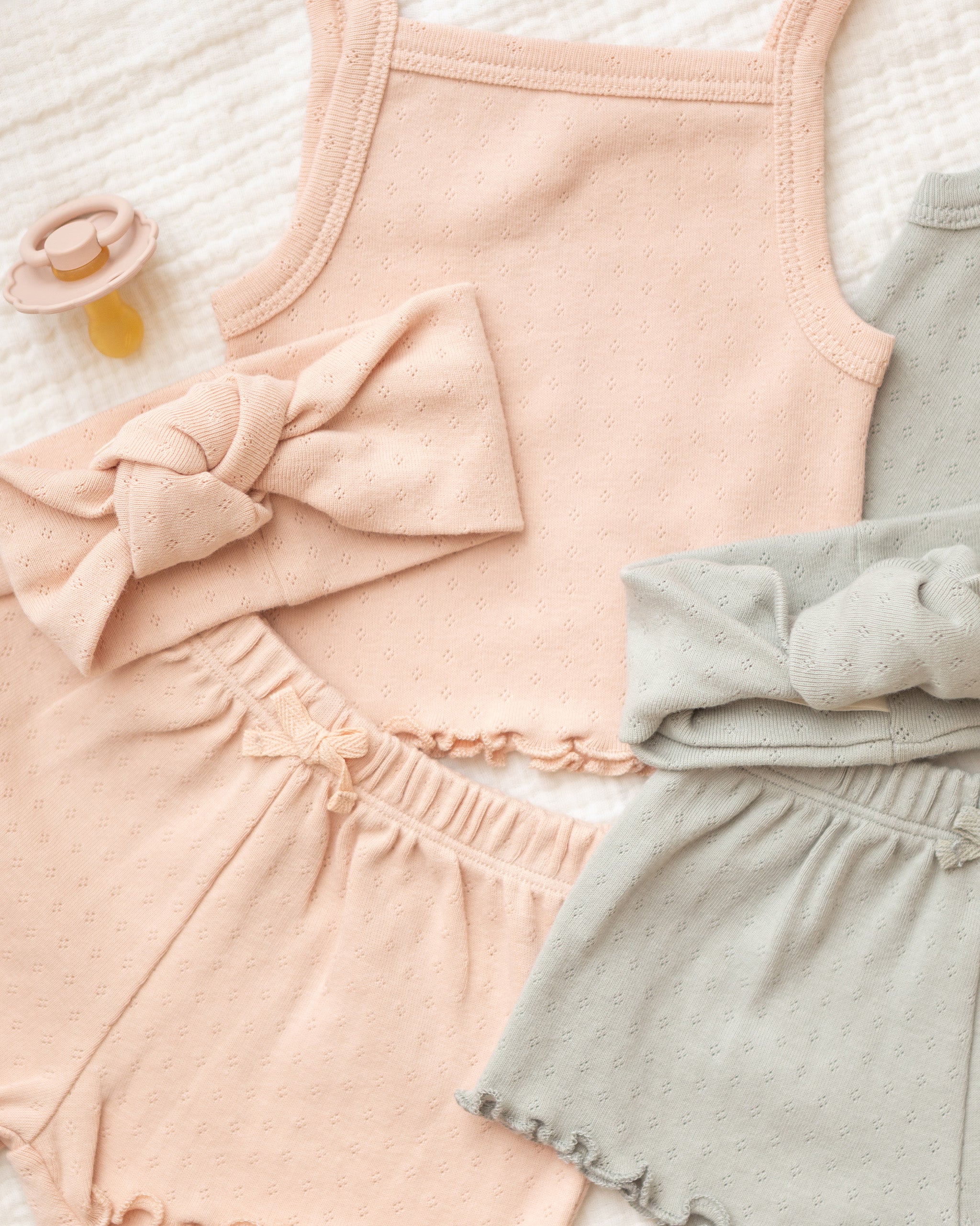 Rylee + Cru ライリーアンドクルー ベビー服 子供服 ポインテールノットヘッドバンド　メロン