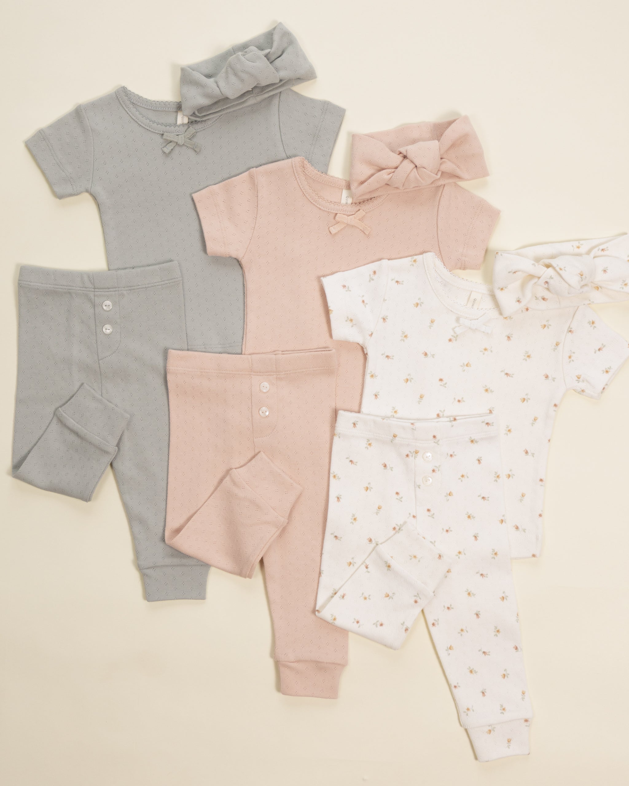 Rylee + Cru ライリーアンドクルー ベビー服 子供服 ポインテールノットヘッドバンド　プチフルール