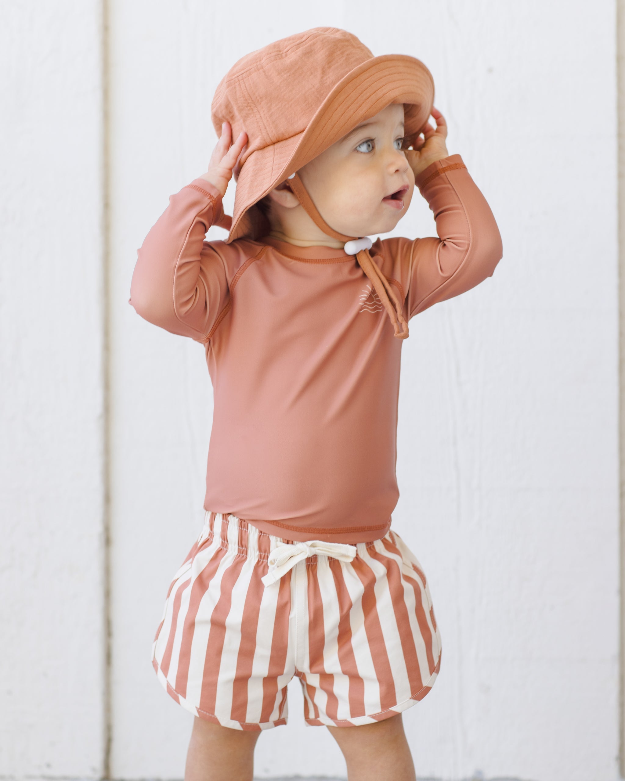Rylee + Cru ライリーアンドクルー ベビー服 子供服 バケットハット　ポピー