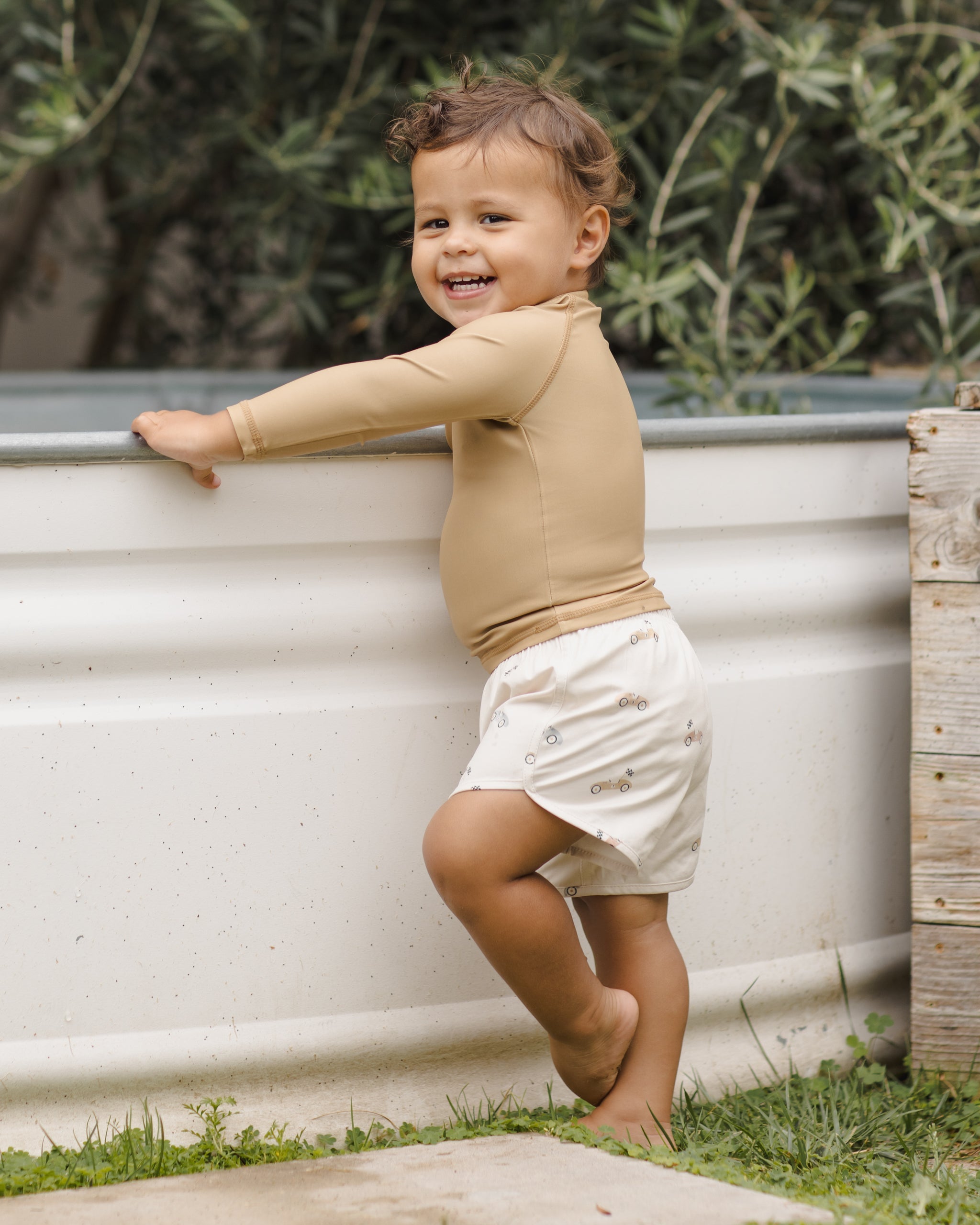 Rylee + Cru ライリーアンドクルー ベビー服 子供服 ラッシュガード　ハニー