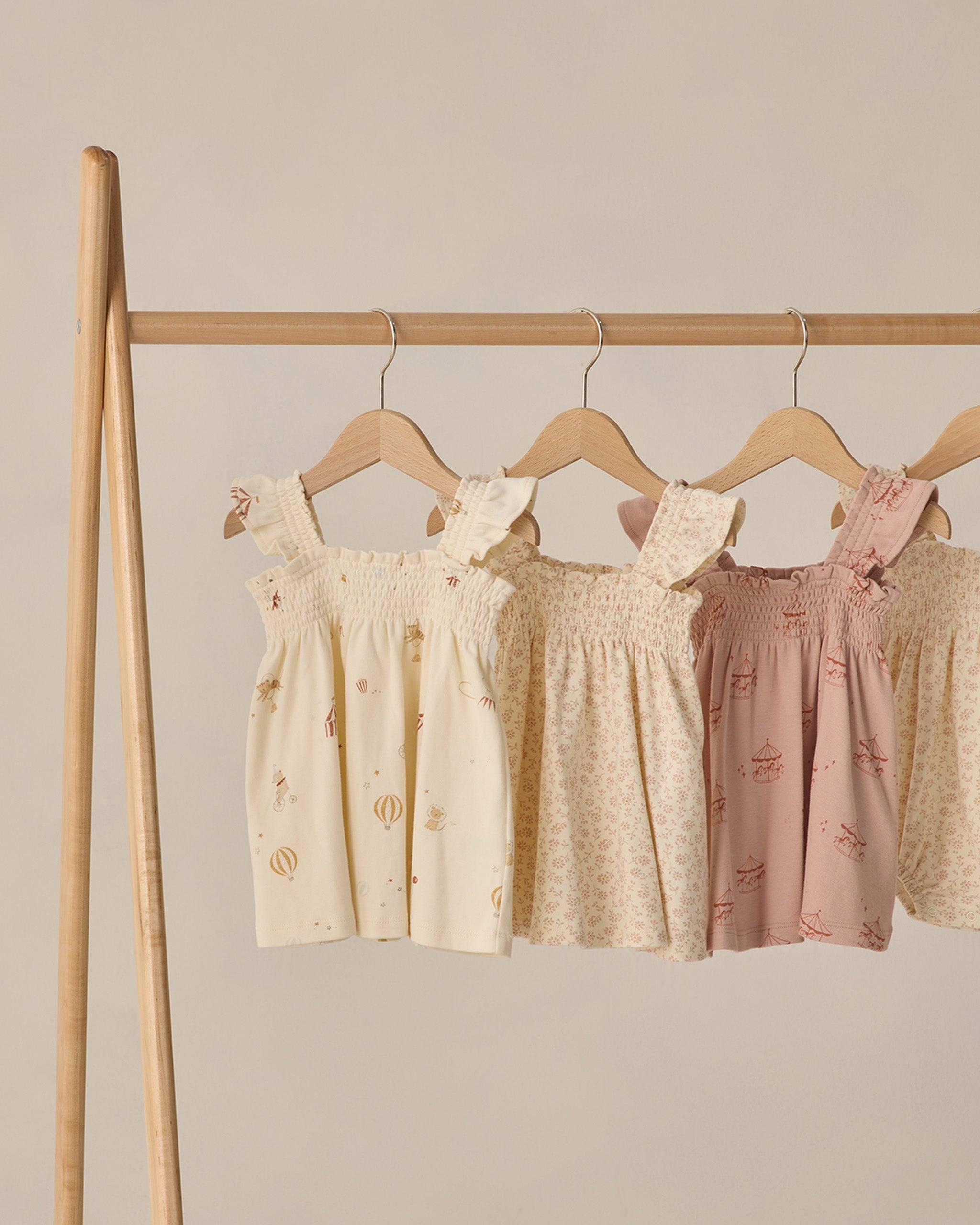 Rylee + Cru ライリーアンドクルー ベビー服 子供服 スモックジャージードレス　ディッツィー