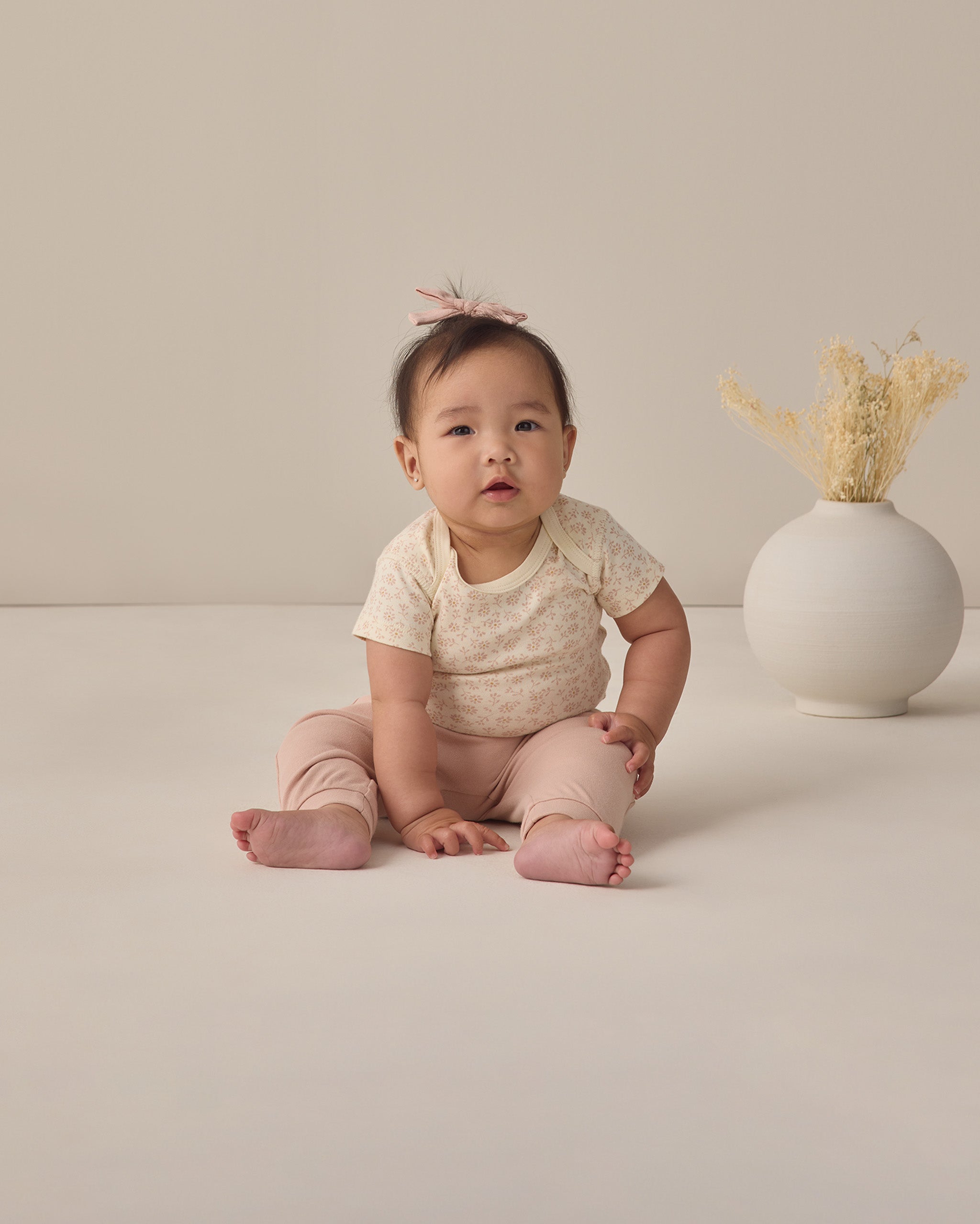 Rylee + Cru ライリーアンドクルー ベビー服 子供服 ショートスリーブボディスーツパック　ディッツィー、ブラッシュ