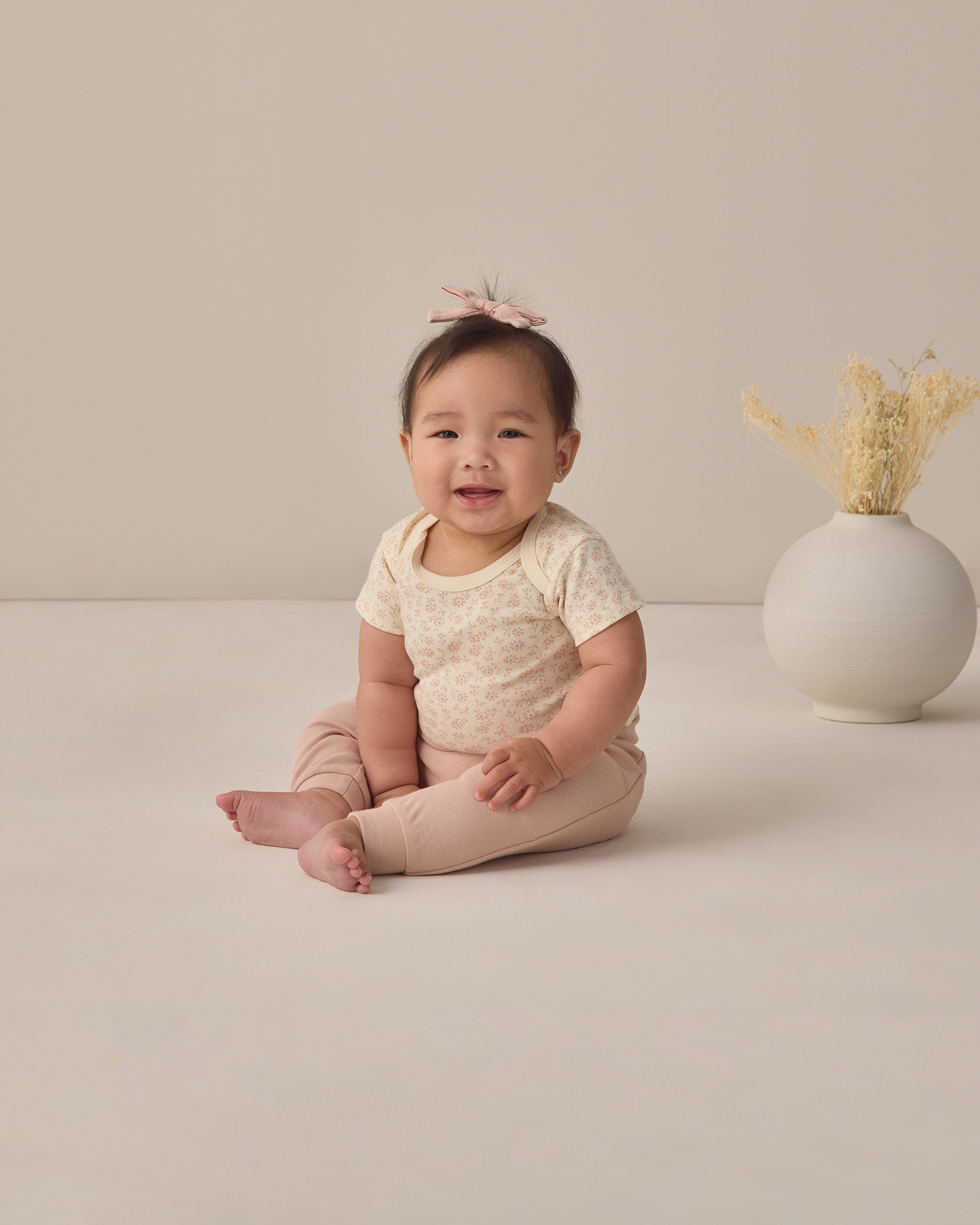 Rylee + Cru ライリーアンドクルー ベビー服 子供服 ショートスリーブボディスーツパック　ディッツィー、ブラッシュ