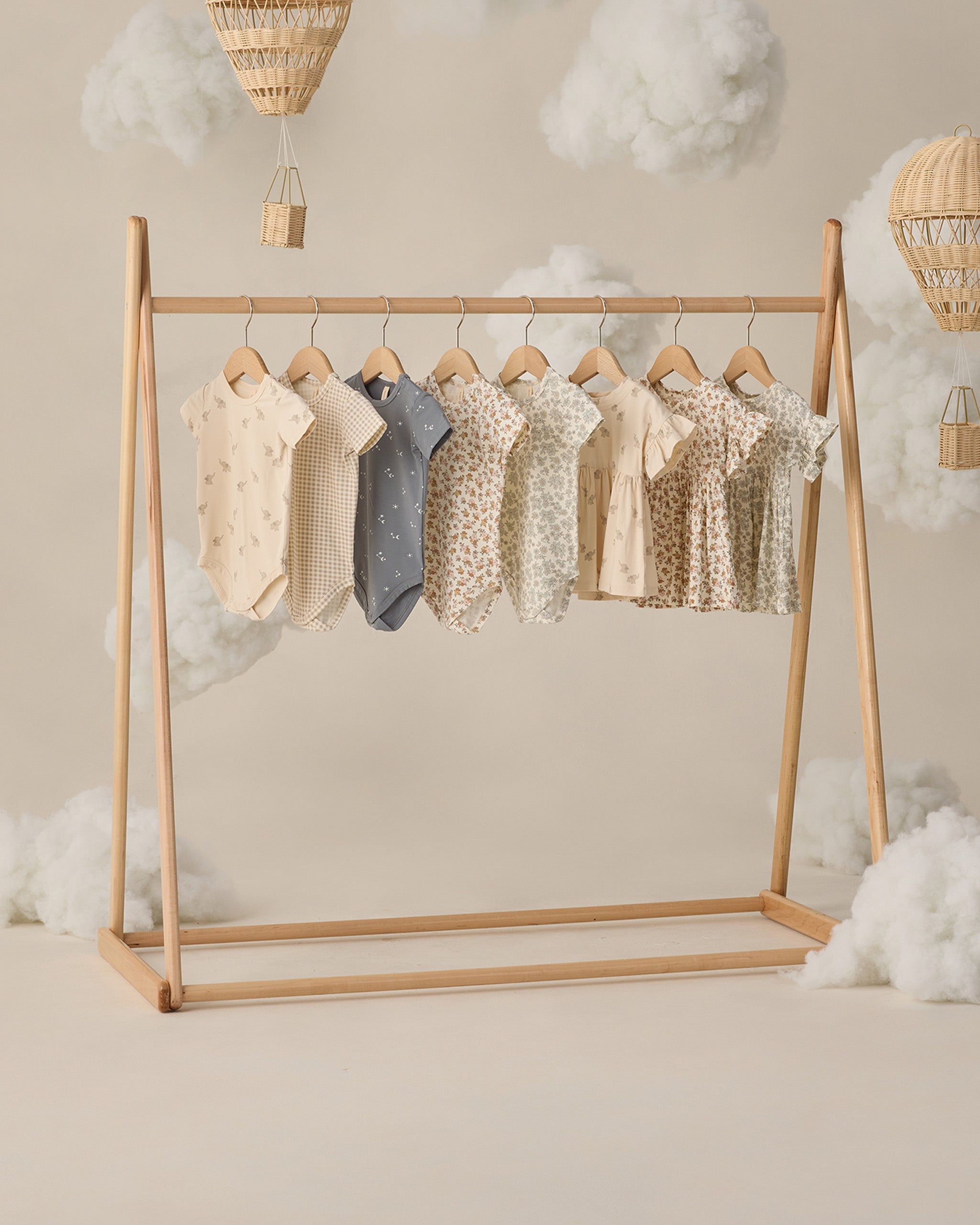 Rylee + Cru ライリーアンドクルー ベビー服 子供服 バンブーベビードールドレス　ワイルドフラワー