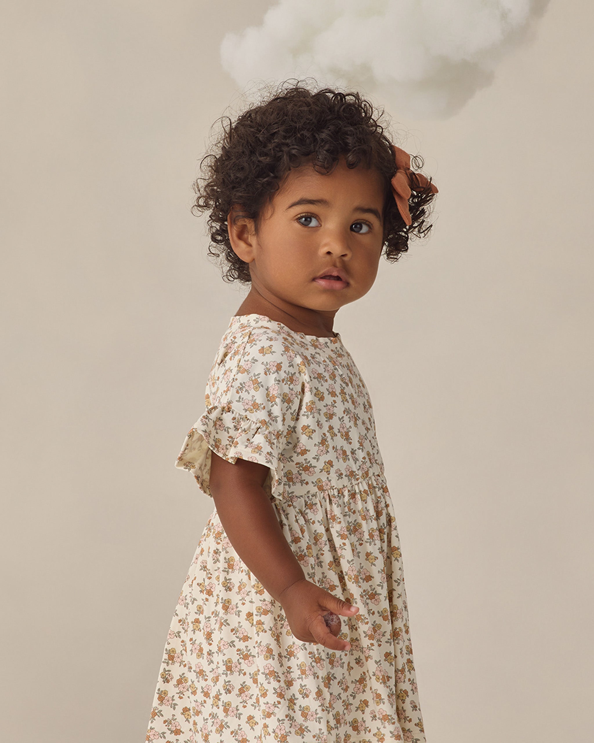 Rylee + Cru ライリーアンドクルー ベビー服 子供服 バンブーベビードールドレス　ワイルドフラワー