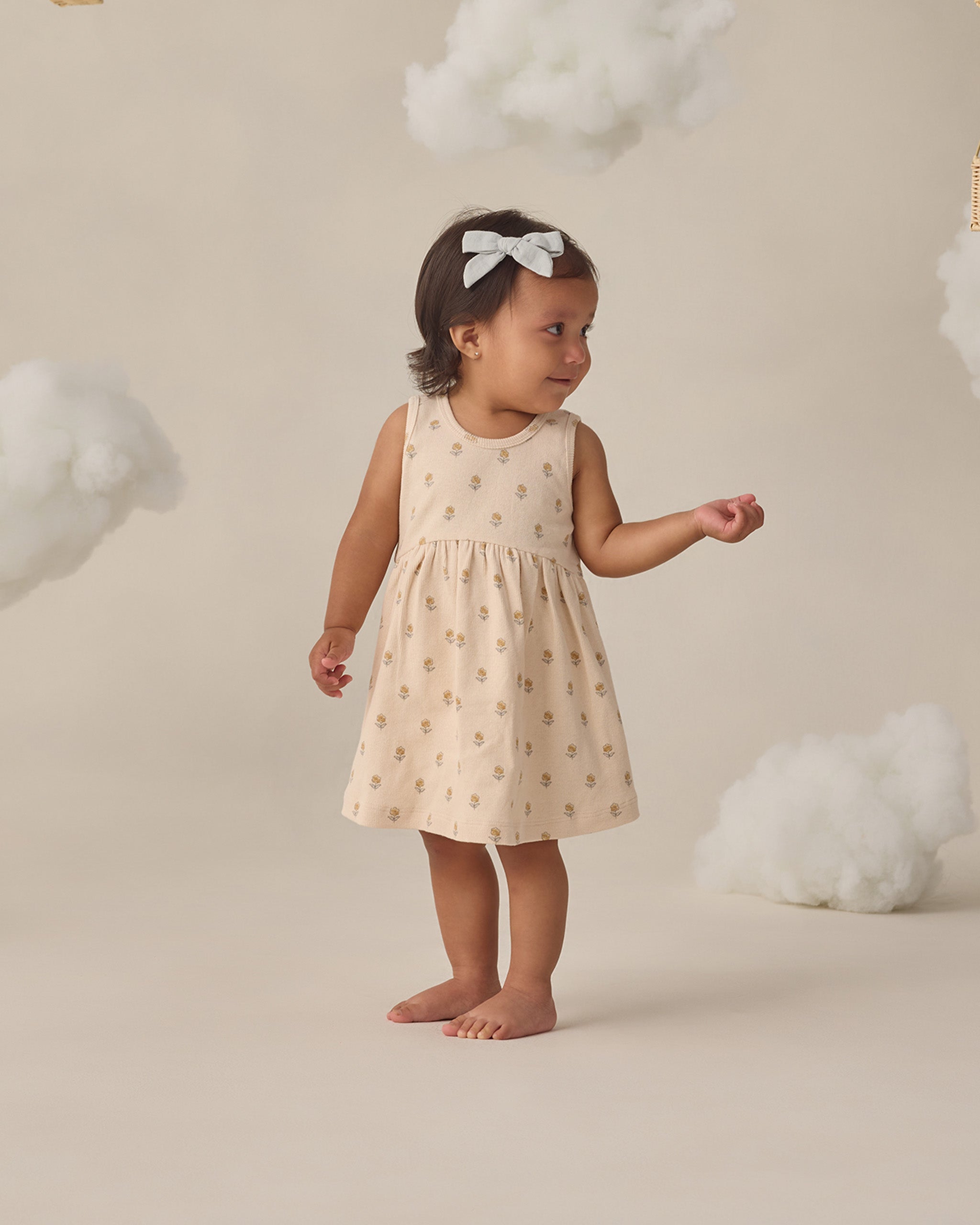Rylee + Cru ライリーアンドクルー ベビー服 子供服 リブタンクドレス　バターカップ