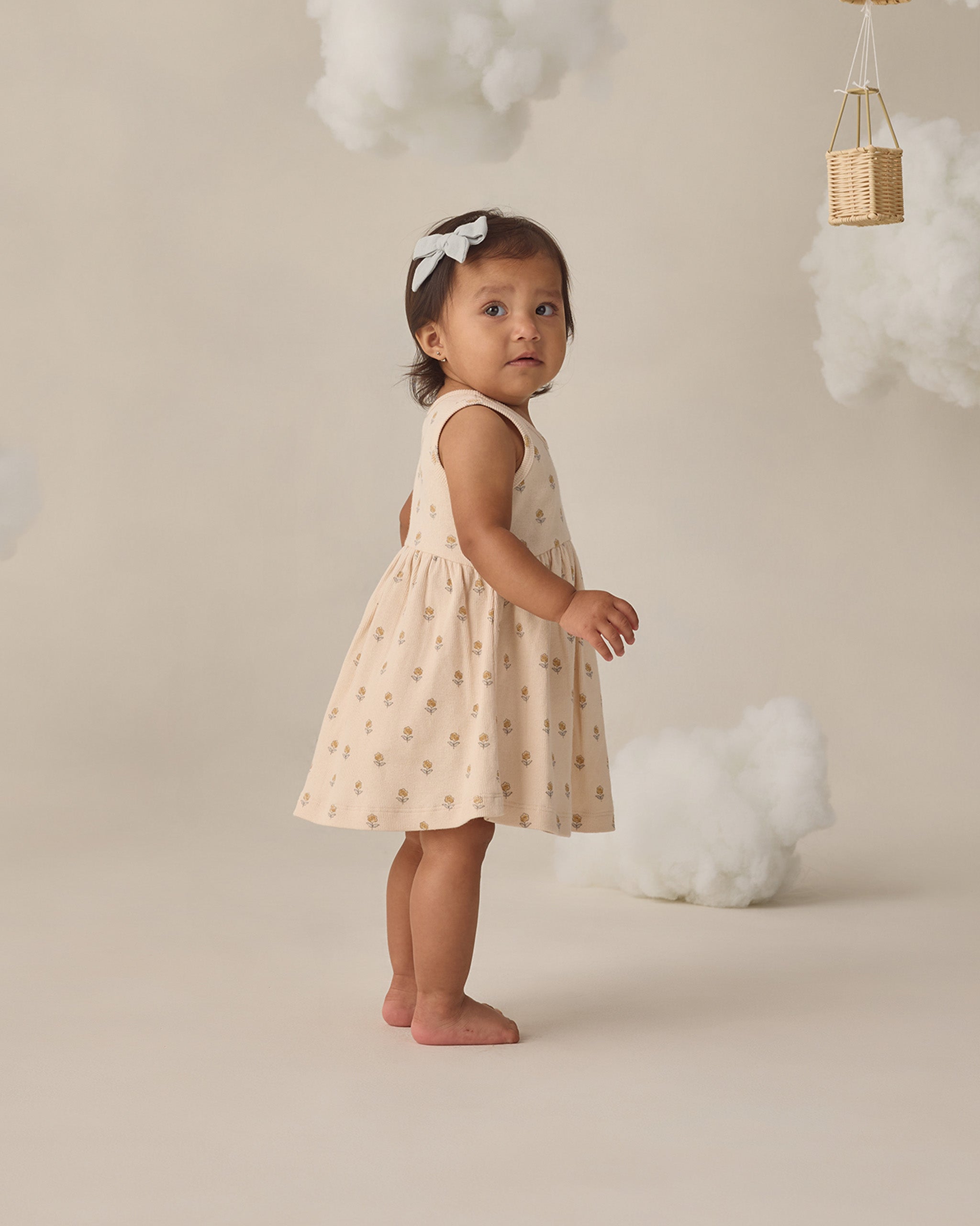 Rylee + Cru ライリーアンドクルー ベビー服 子供服 リブタンクドレス　バターカップ