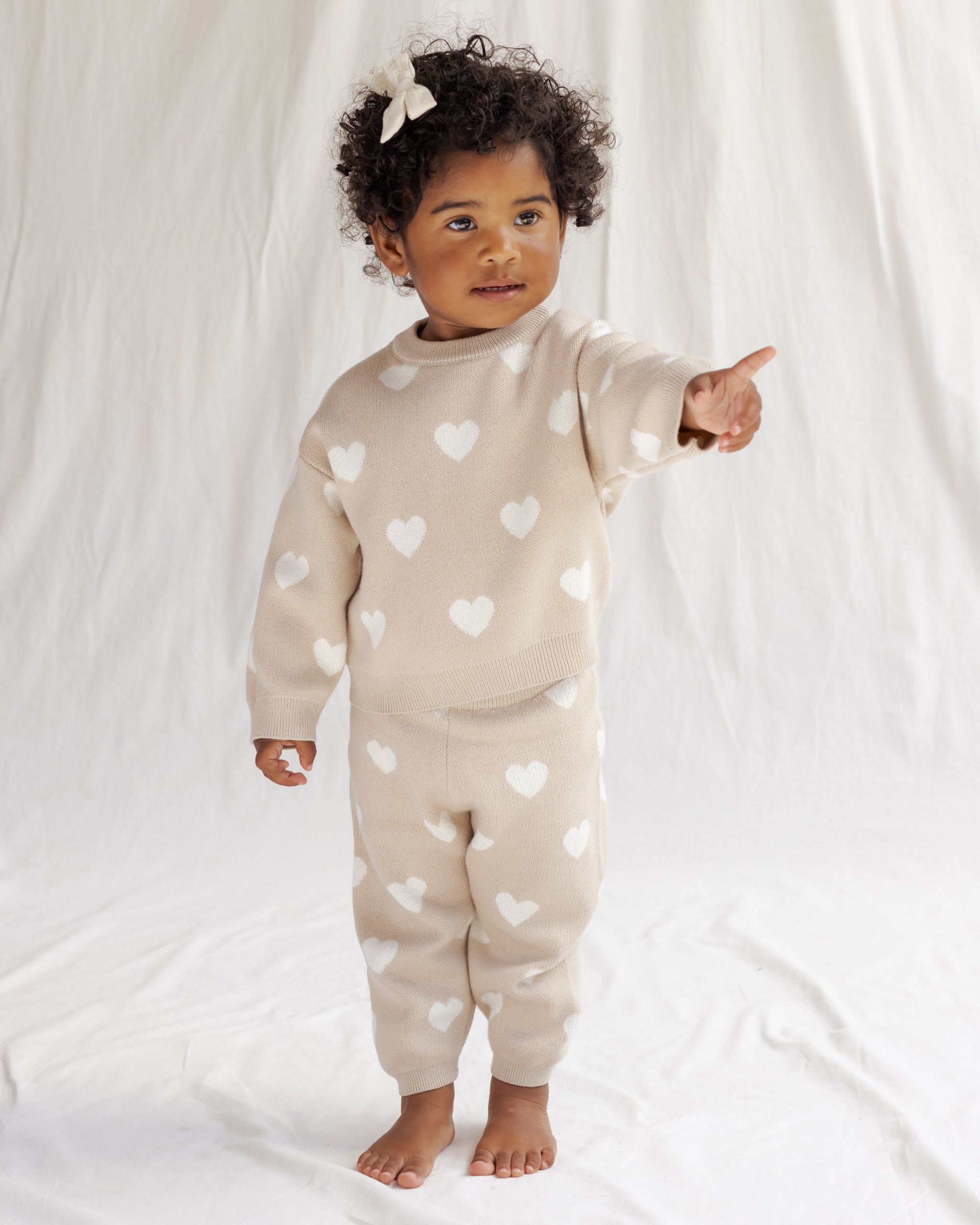 Rylee + Cru ライリーアンドクルー ベビー服 子供服　ハートニットパンツ　オート