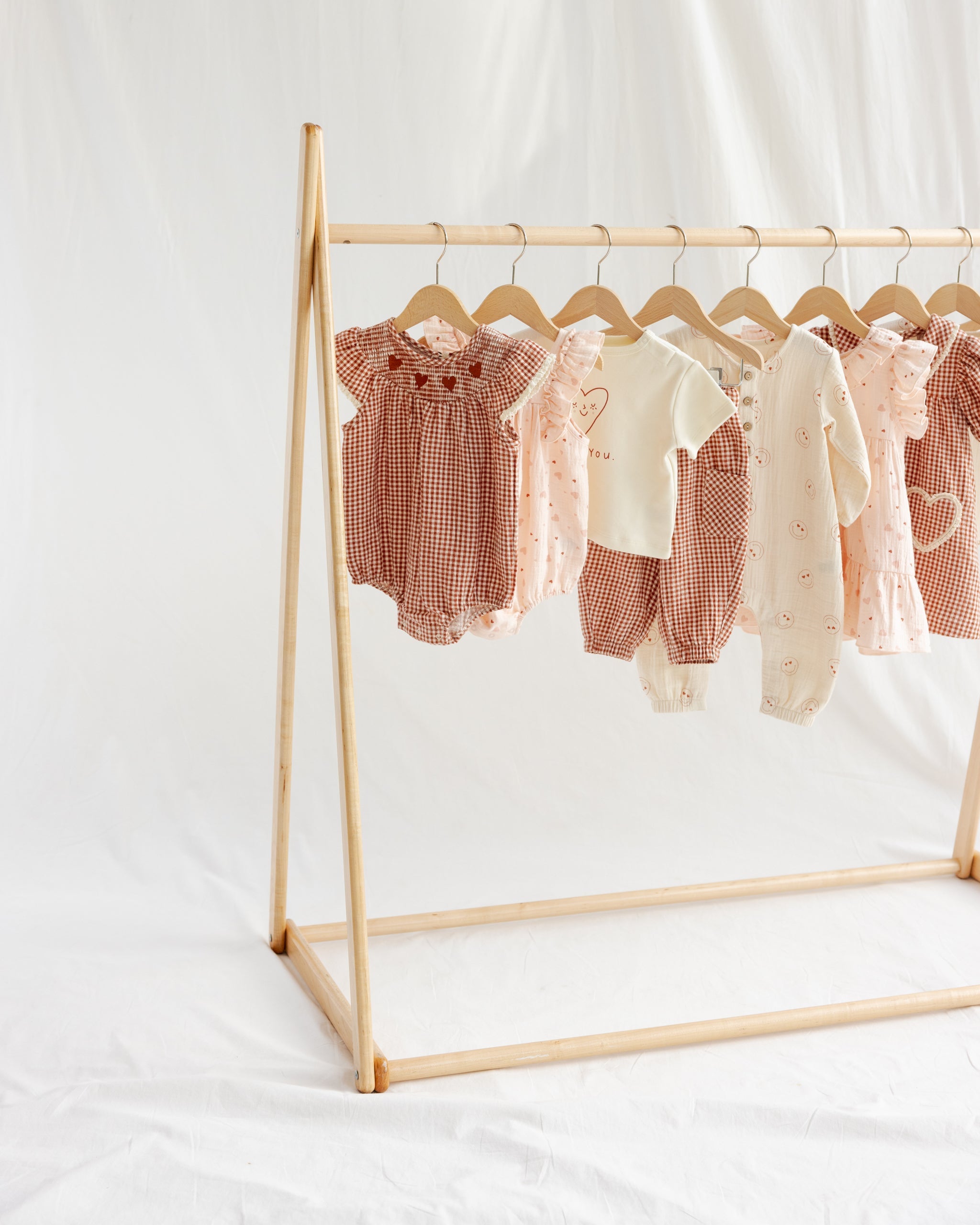 Rylee + Cru ライリーアンドクルー ベビー服 子供服　レノア ロンパース　レッドギンガム