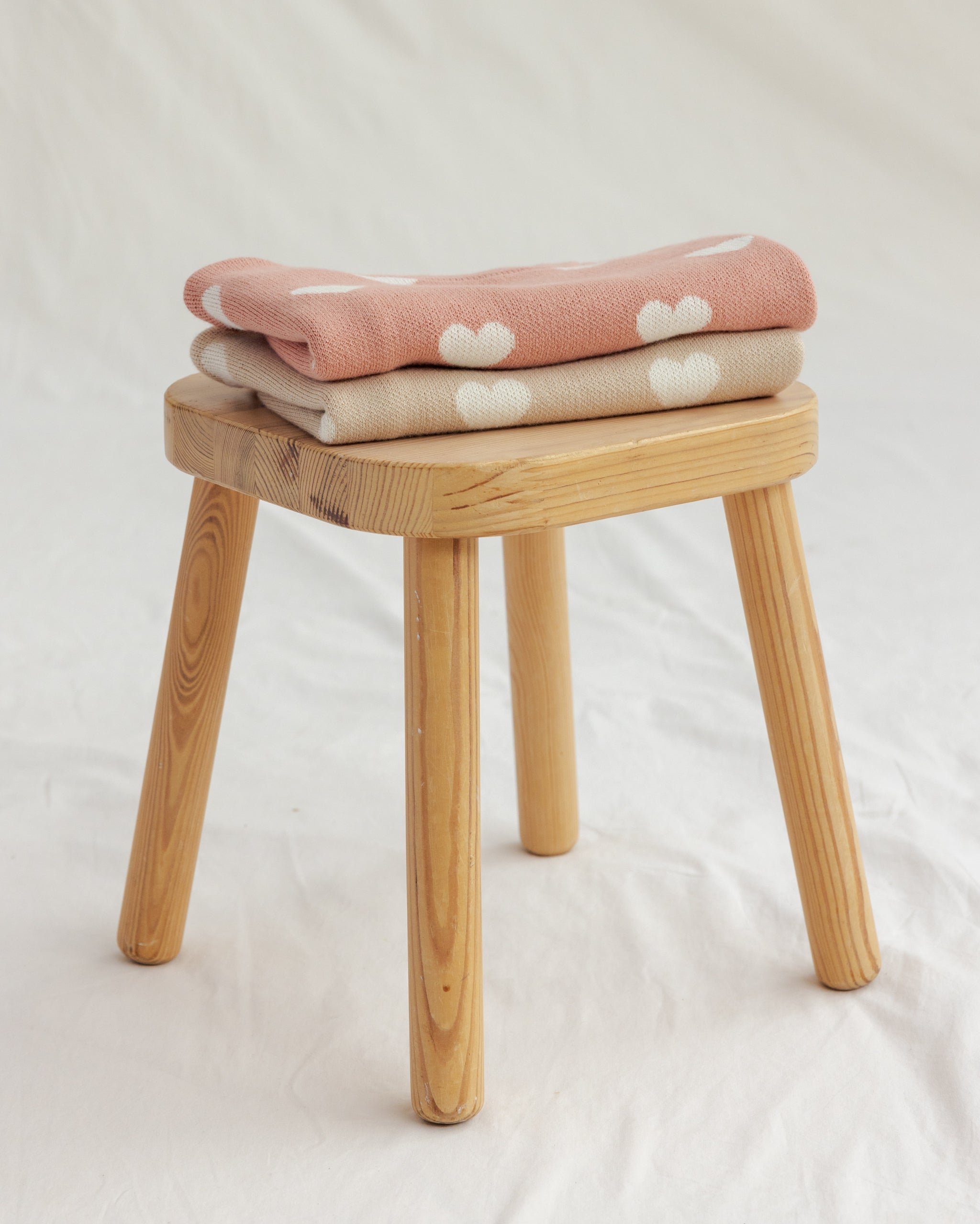 Rylee + Cru ライリーアンドクルー ベビー服 子供服　ハートニットセーター　ピンク