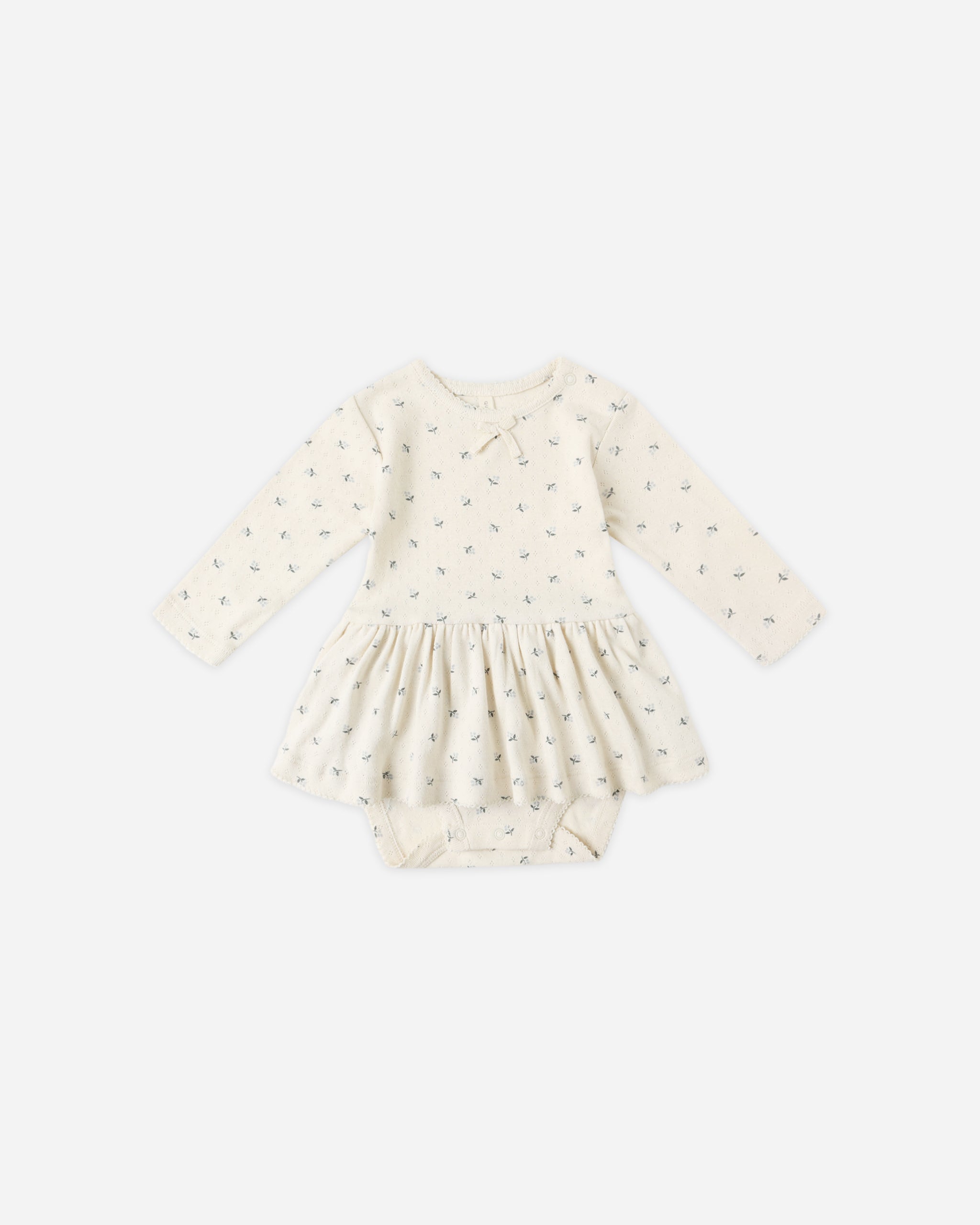 Rylee + Cru ライリーアンドクルー ベビー服 子供服  ポインテールスカートボディスーツ　ブルーディッツィー