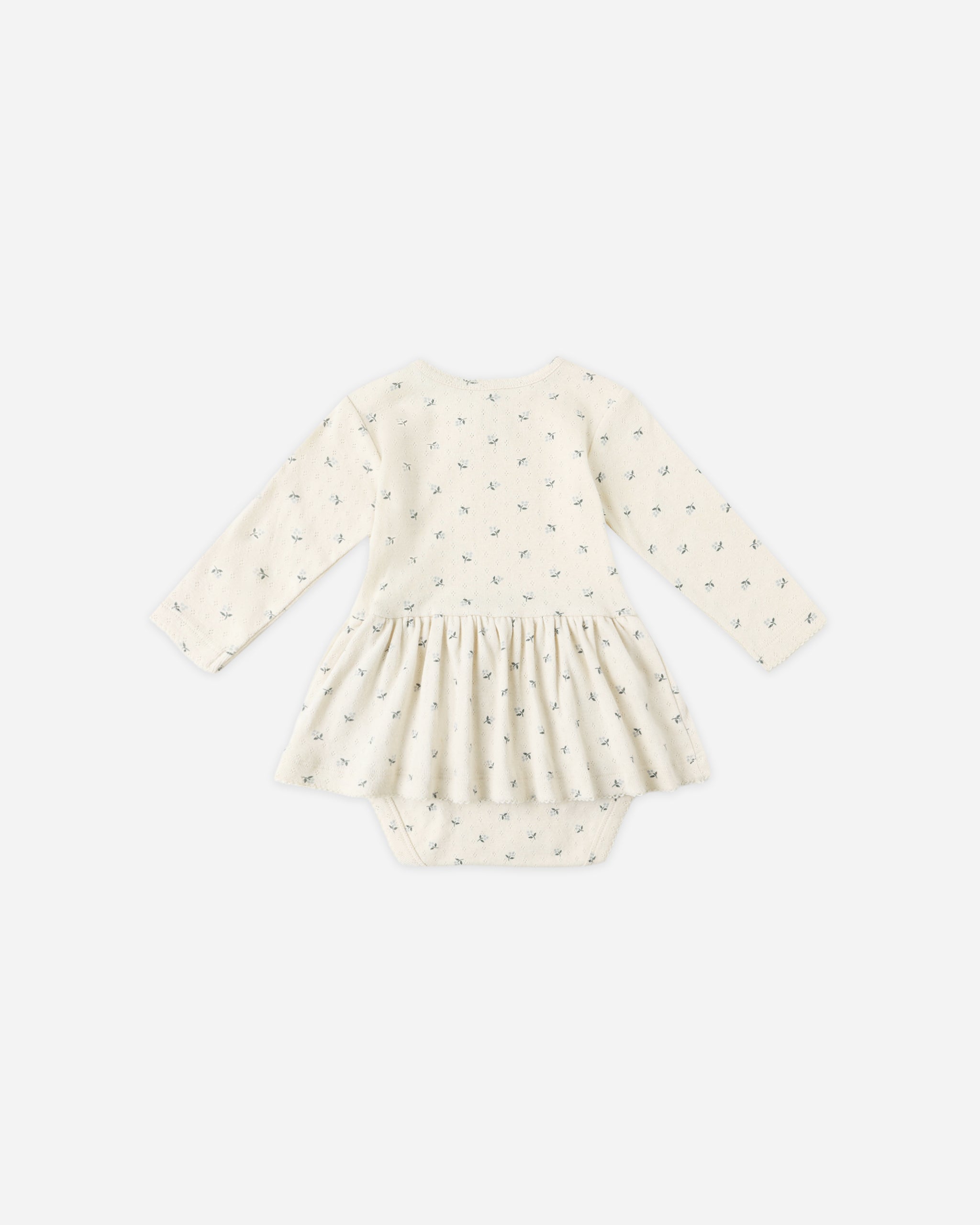 Rylee + Cru ライリーアンドクルー ベビー服 子供服  ポインテールスカートボディスーツ　ブルーディッツィー