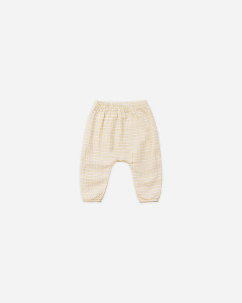 WOVEN PANT || LEMON STRIPE – Rylee + Cru