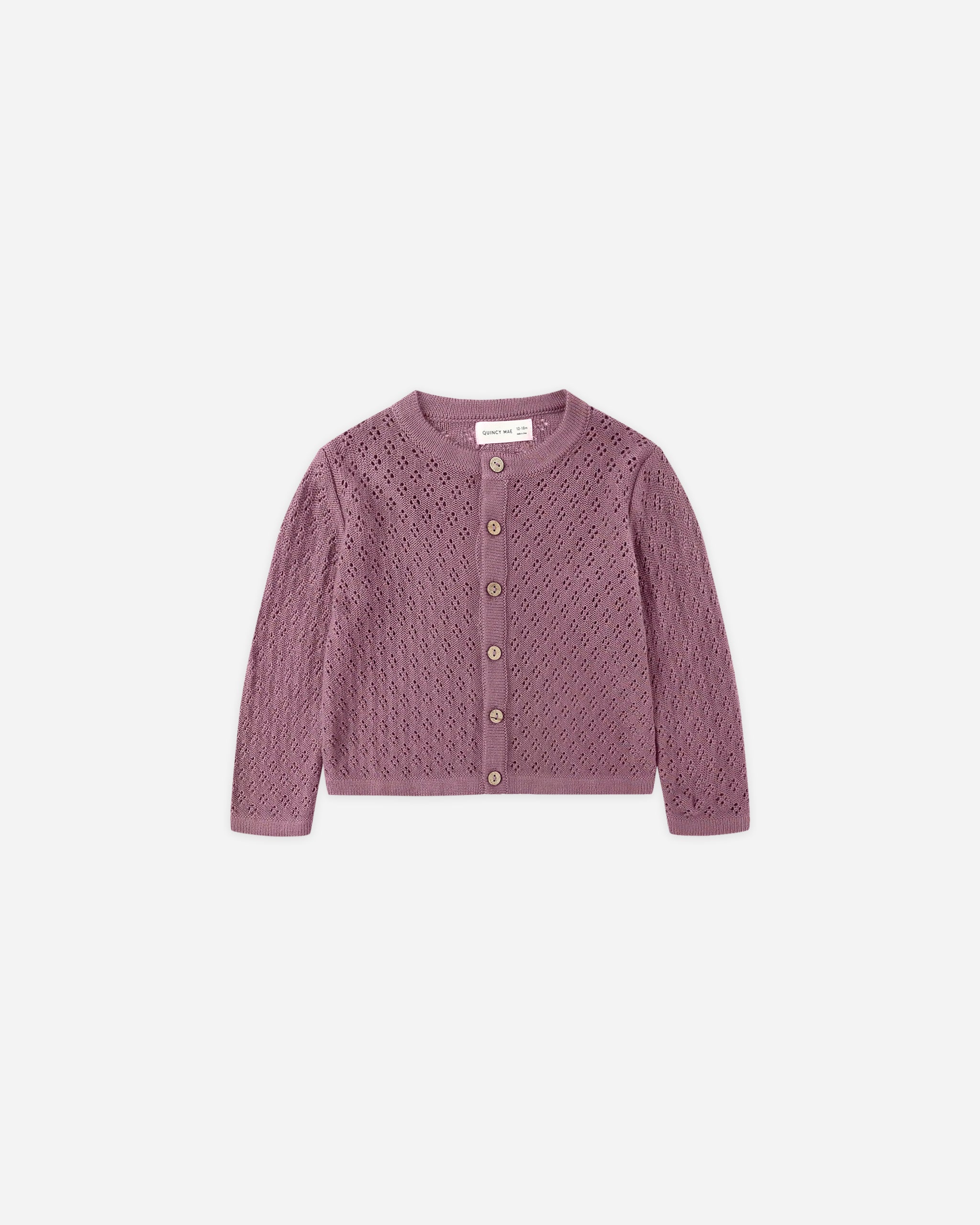 Rylee + Cru ライリーアンドクルー ベビー服 子供服  ニットカーディガン　マルベリー