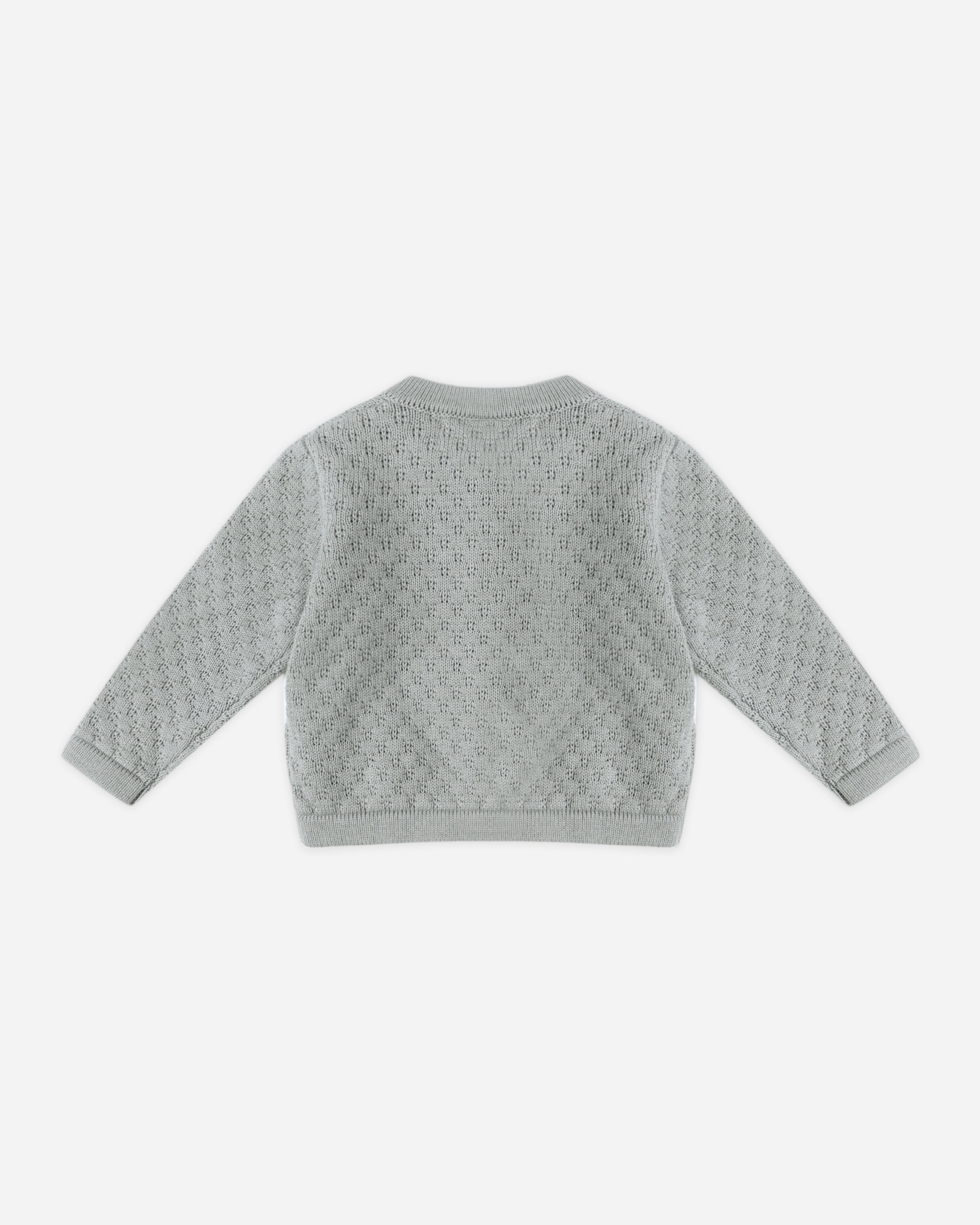 Rylee + Cru ライリーアンドクルー ベビー服 子供服  ニットカーディガン　スチールブルー