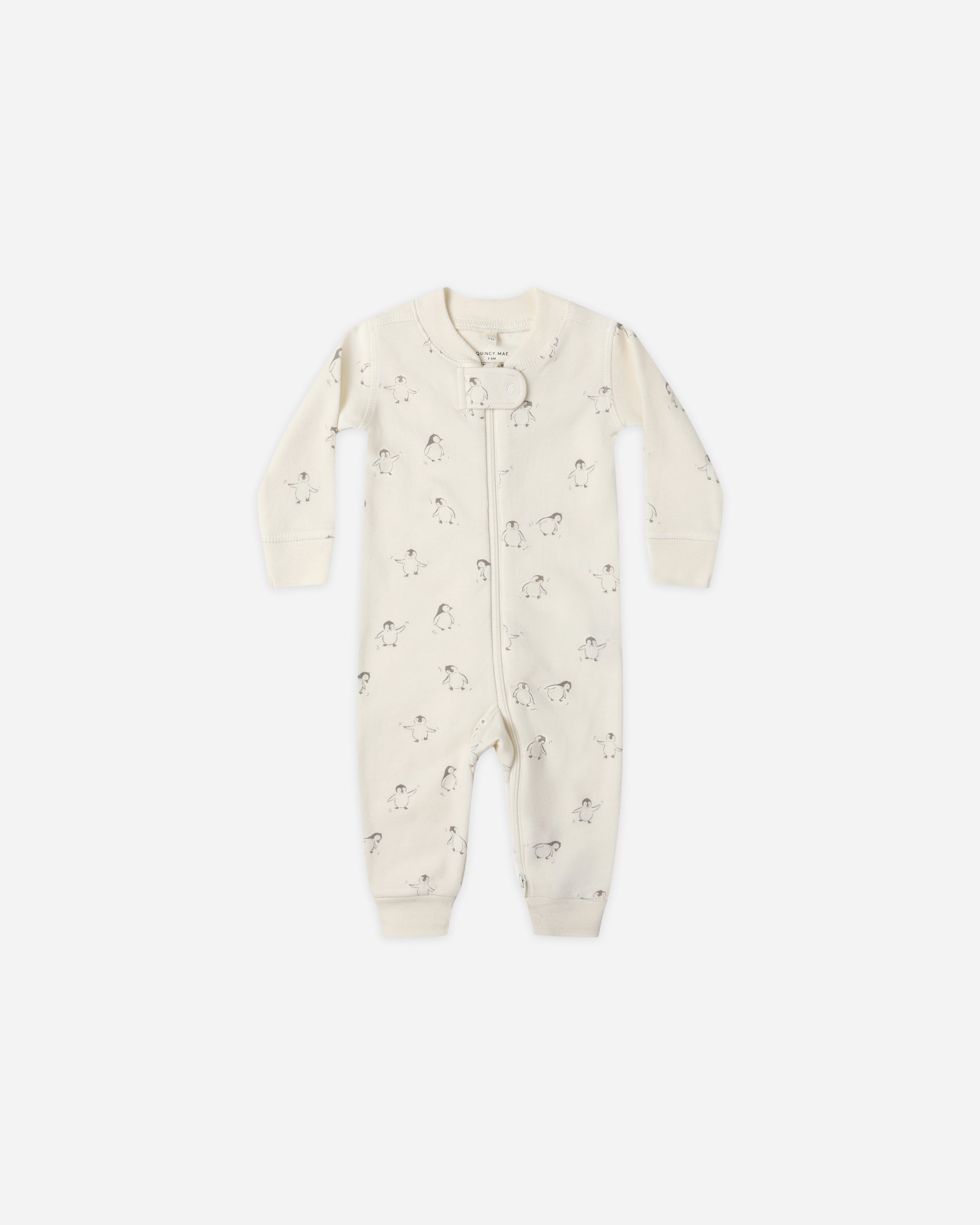 Rylee + Cru ライリーアンドクルー ベビー服 子供服  ジップロングスリーブスリーパー　ペンギンズ