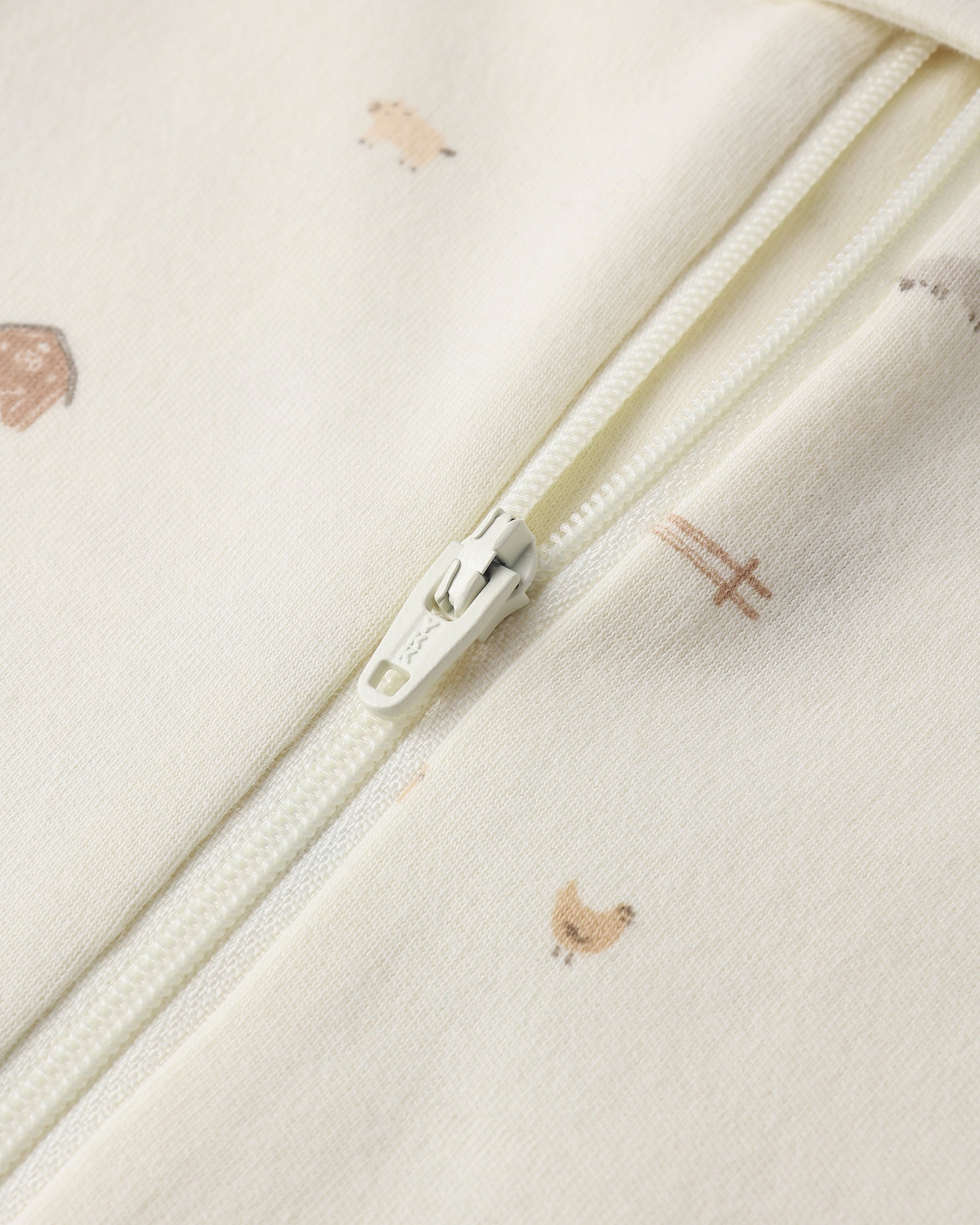 Rylee + Cru ライリーアンドクルー ベビー服 子供服 ジップロングスリーブスリーパー　ファーム