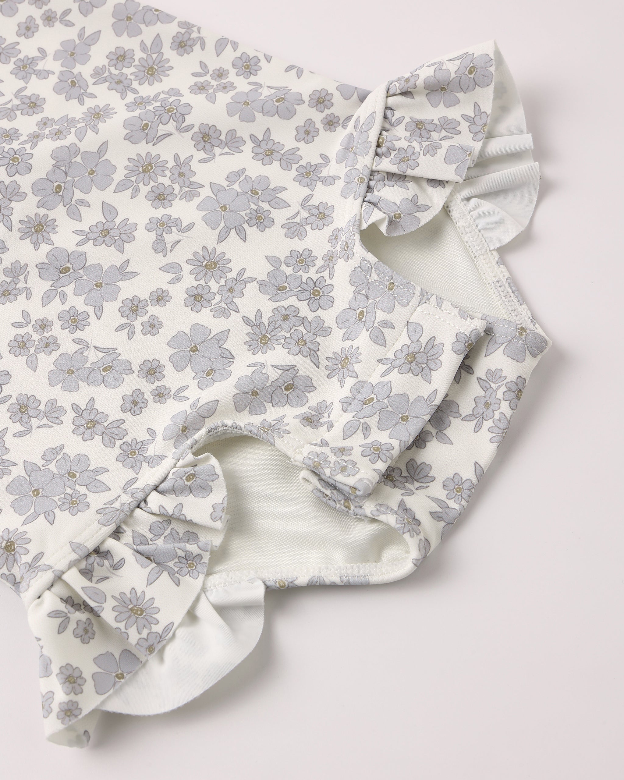 Rylee + Cru ライリーアンドクルー ベビー服 子供服 オリビア ラッシュガード ワンピース　ブルー フローラル