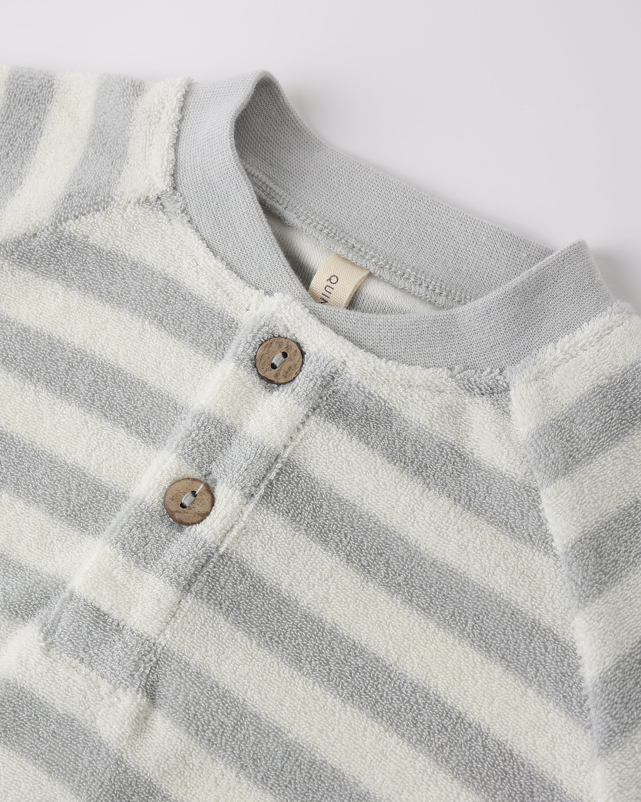 Rylee + Cru ライリーアンドクルー ベビー服 子供服 テリーヘンリーロンパース　スカイストライプ