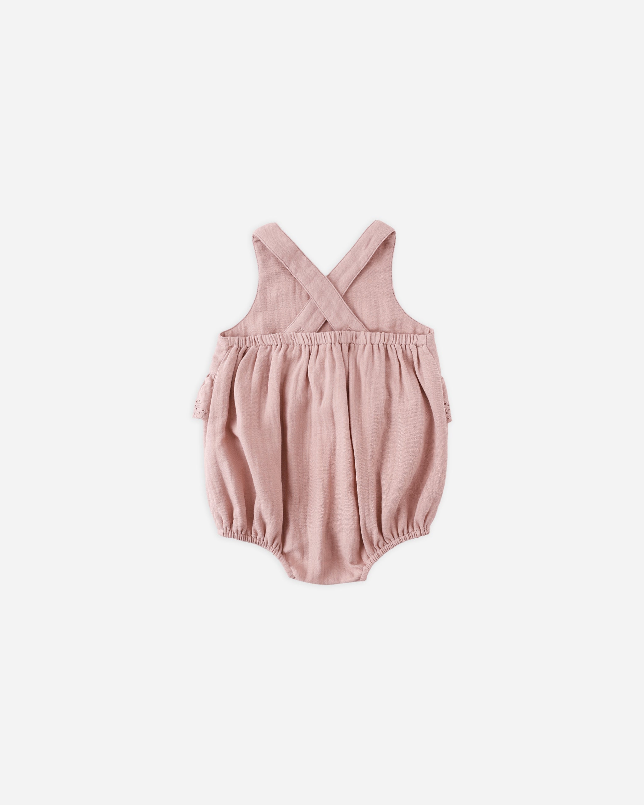 Rylee + Cru ライリーアンドクルー ベビー服 子供服 ペニーロンパース　モーブ