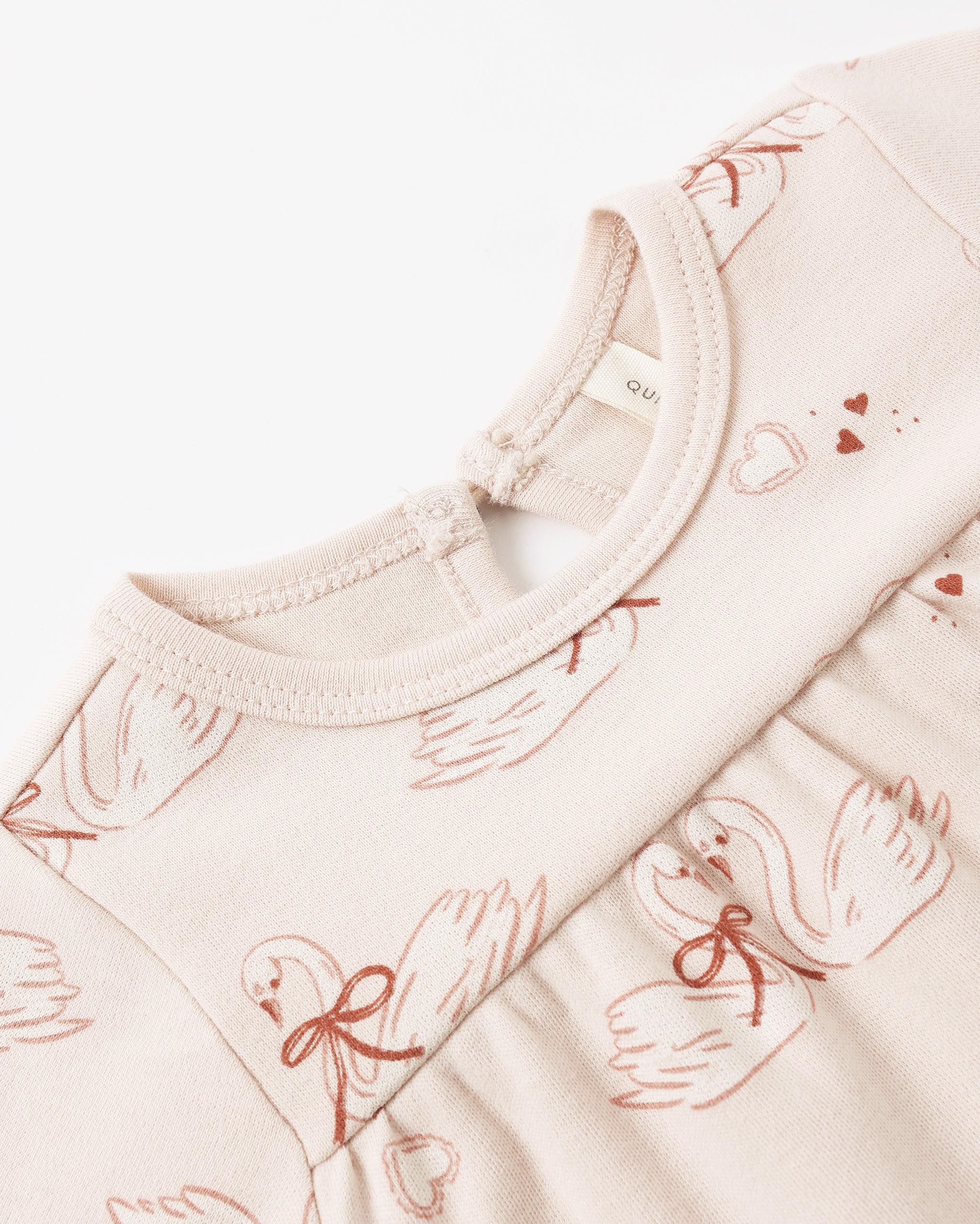 Rylee + Cru ライリーアンドクルー ベビー服 子供服　ティアードジャージードレス　スワン