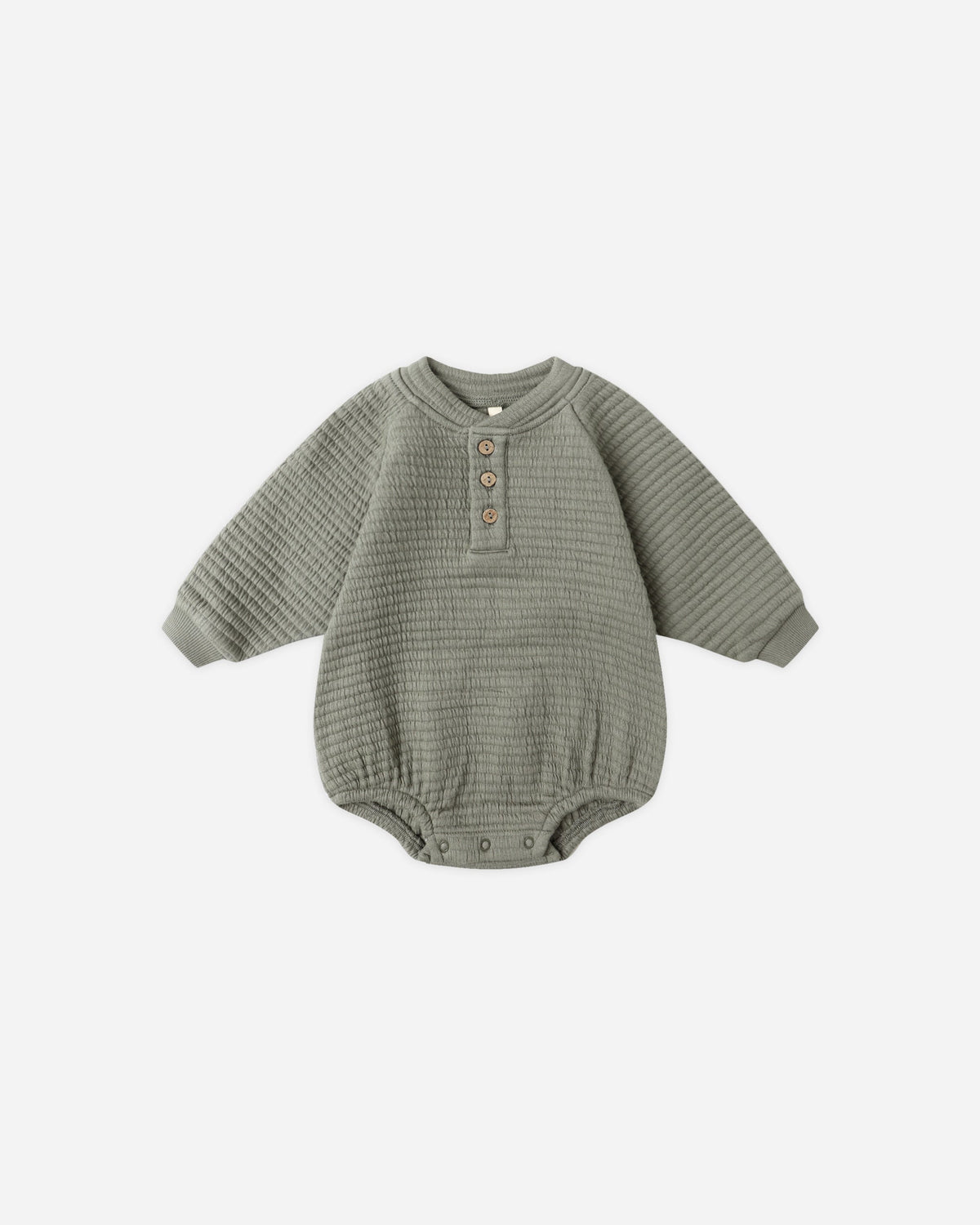 Henley Bubble Romper || Forest – Quincy Mae