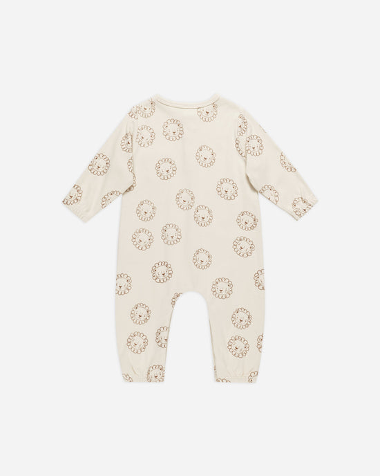 Long Sleeve Pocket Jumpsuit Lions Quincy Mae