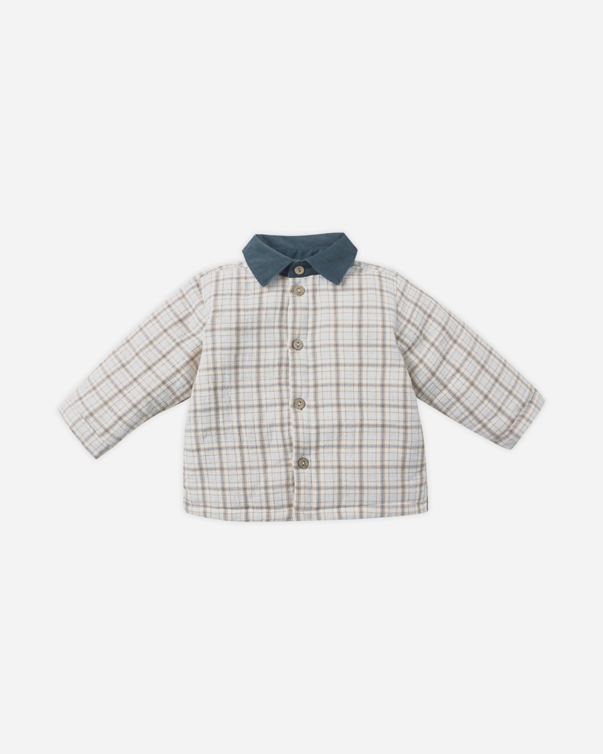 Rylee + Cru ライリーアンドクルー ベビー服 子供服  フォード ジャケット　ブルー チェック