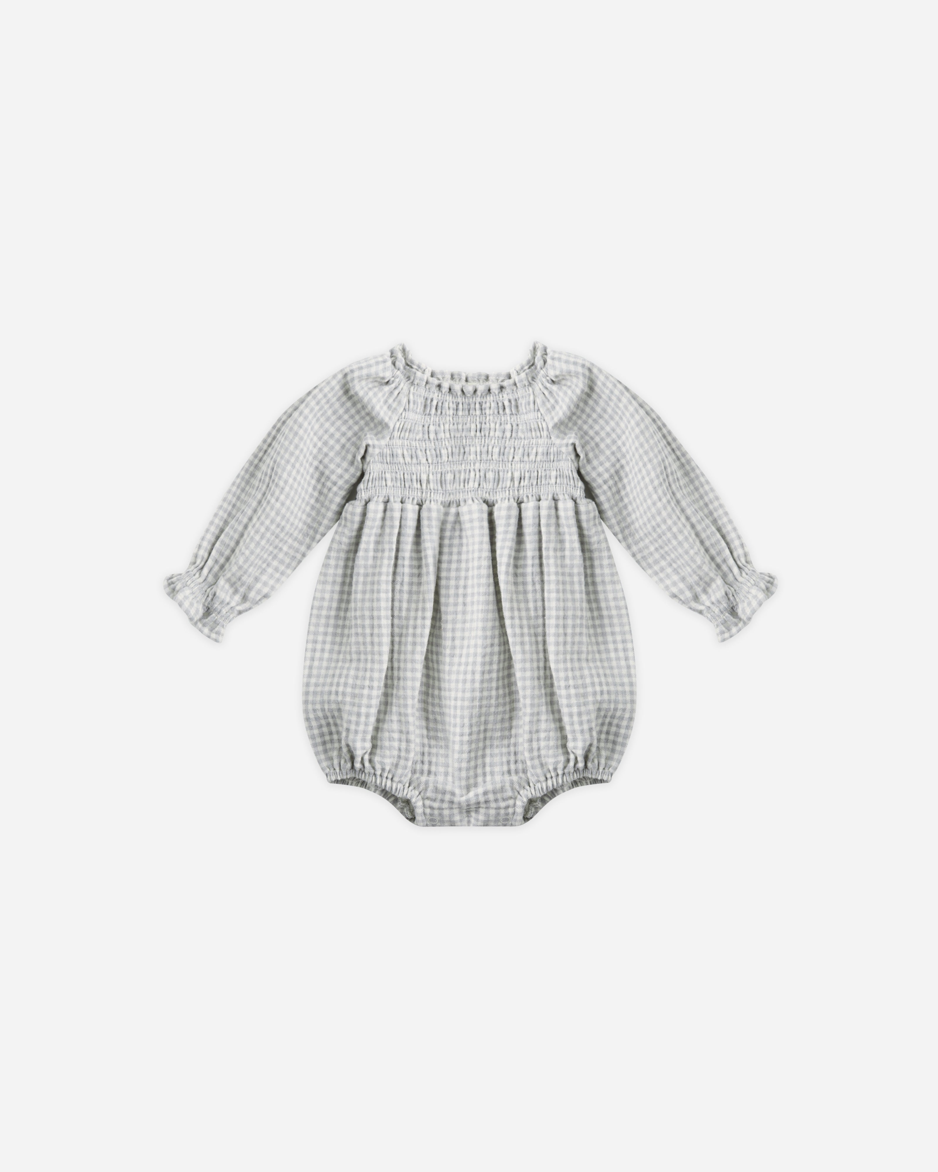 Rylee + Cru ライリーアンドクルー ベビー服 子供服  エデンロンパース　ブルーギンガム