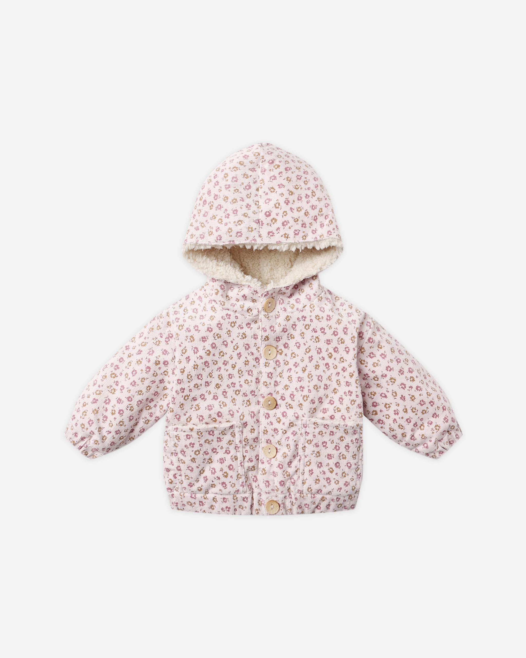 Rylee + Cru ライリーアンドクルー ベビー服 子供服  コーデュロイフードジャケット　ワイルドフラワー