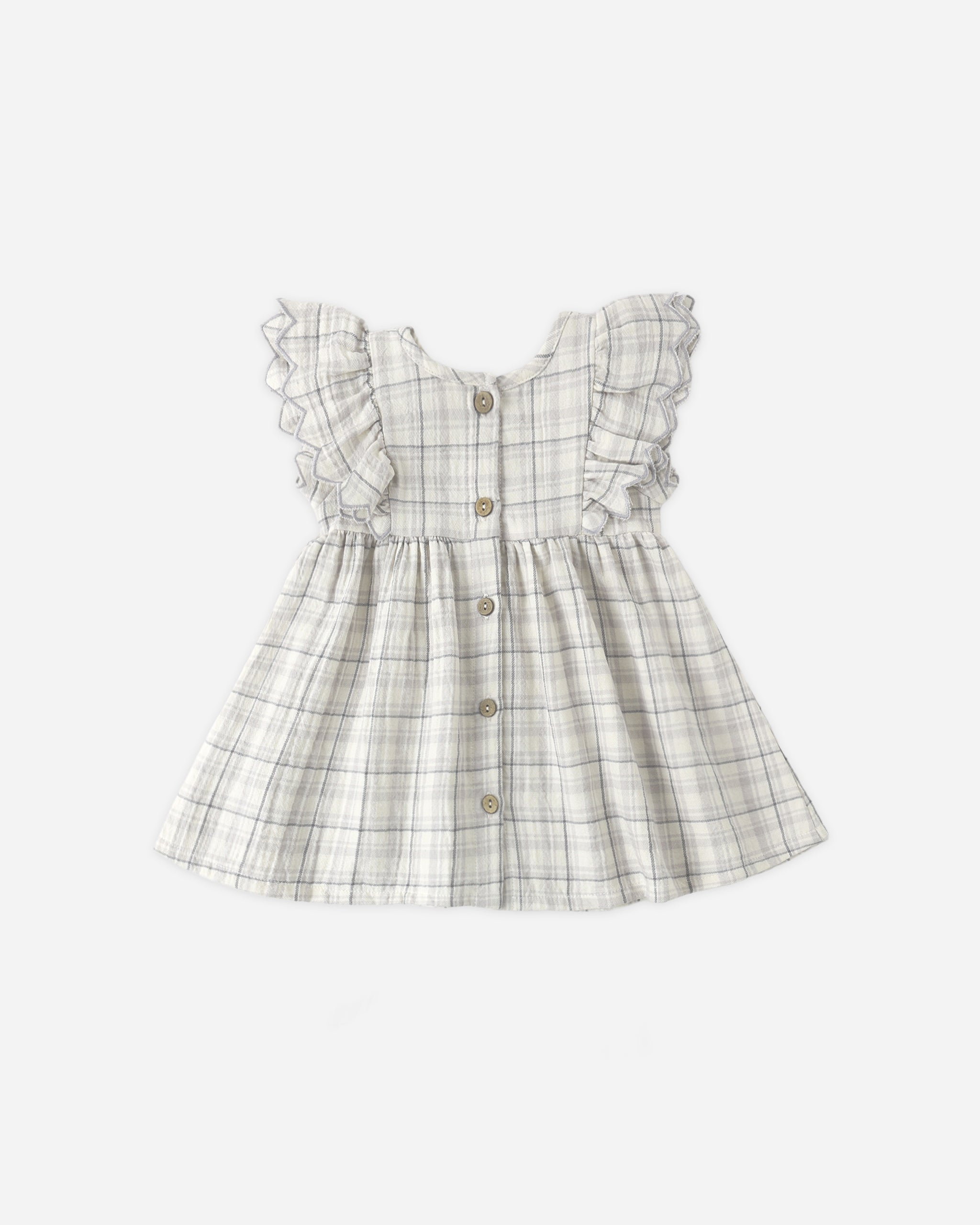 Rylee + Cru ライリーアンドクルー ベビー服 子供服 アリーナドレス　ブルーチェック