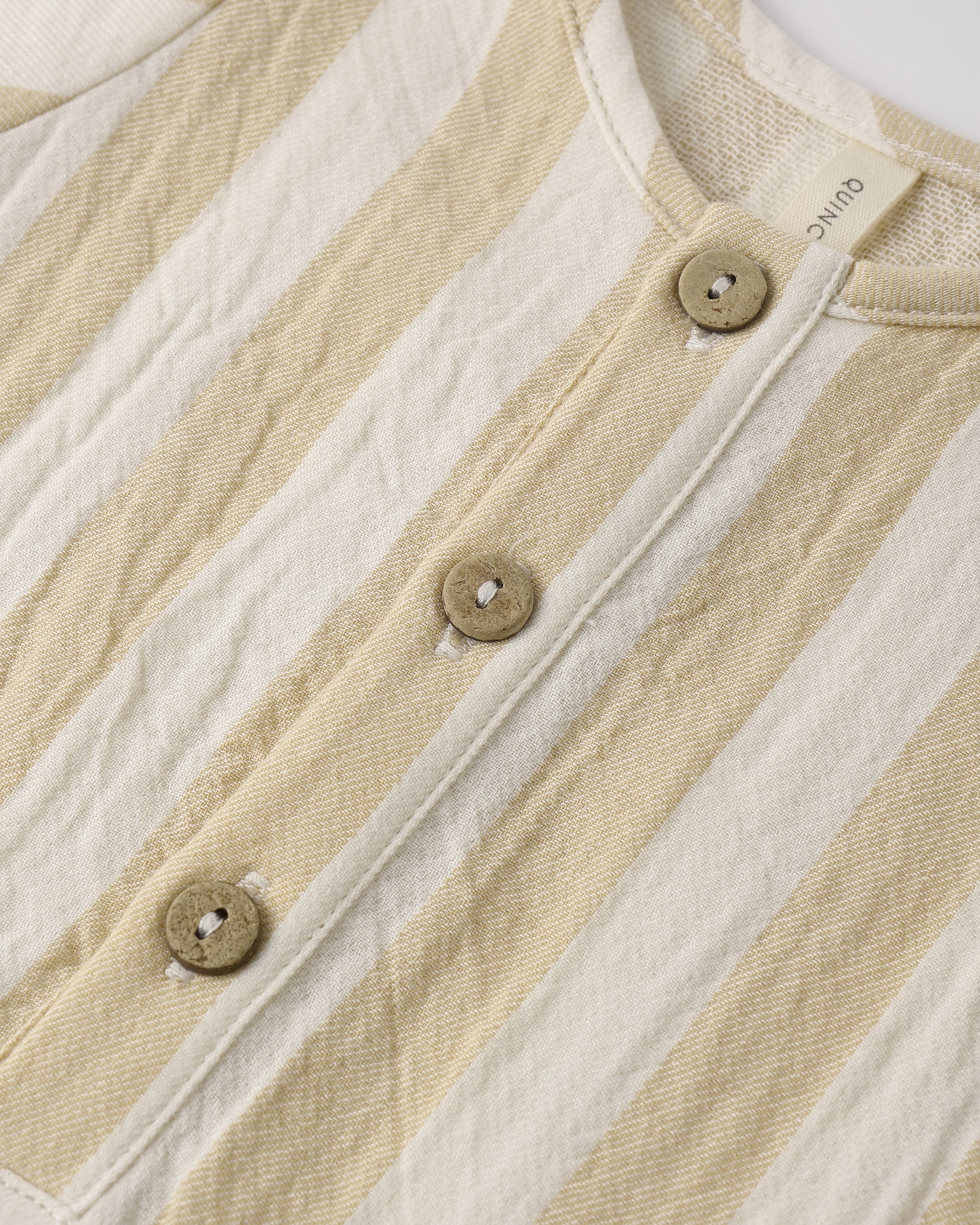 Rylee + Cru ライリーアンドクルー ベビー服 子供服 ショートスリーブウーブンロンパー　サマーストライプ