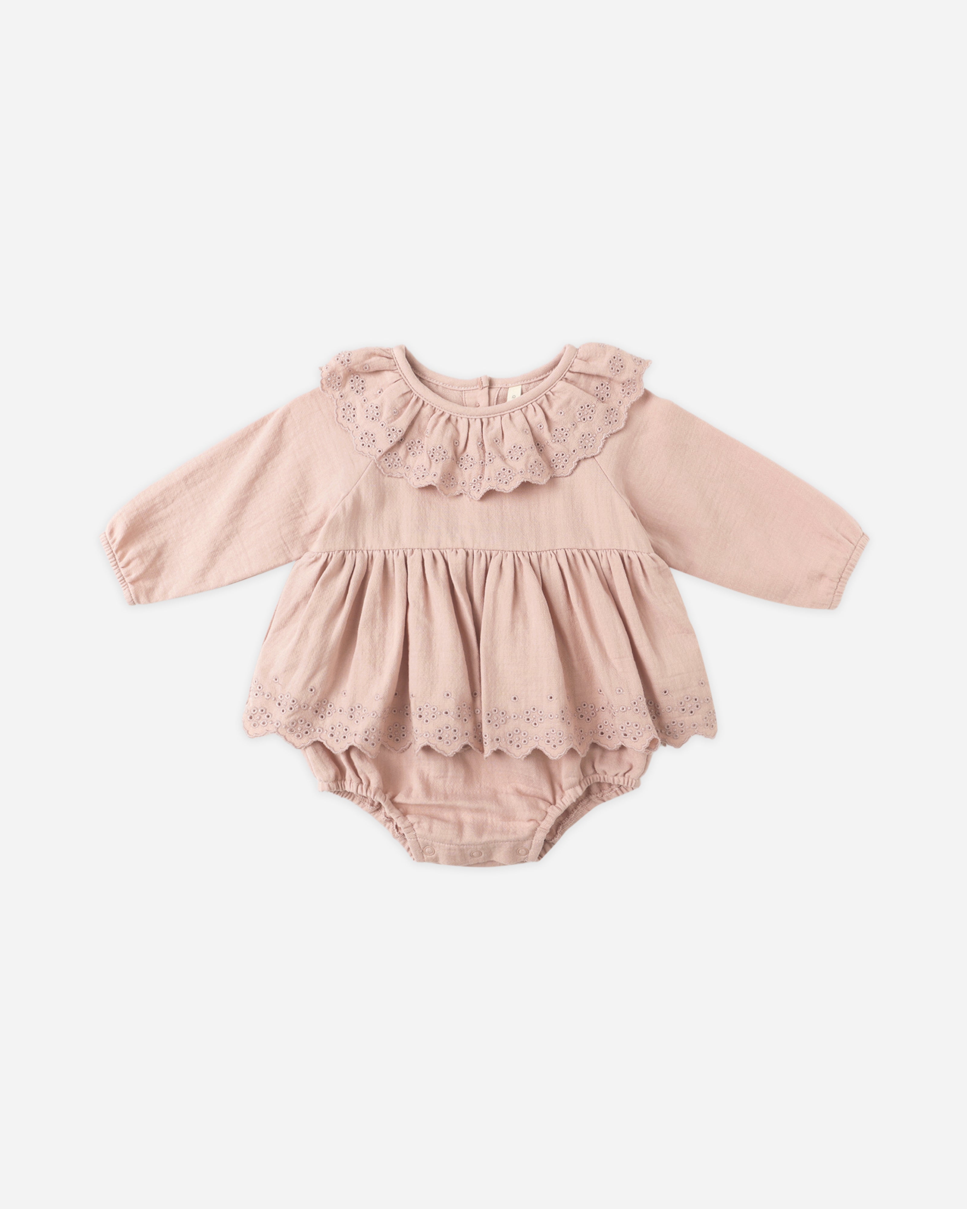 Rylee + Cru ライリーアンドクルー ベビー服 子供服  タリア ロンパース　ローズ