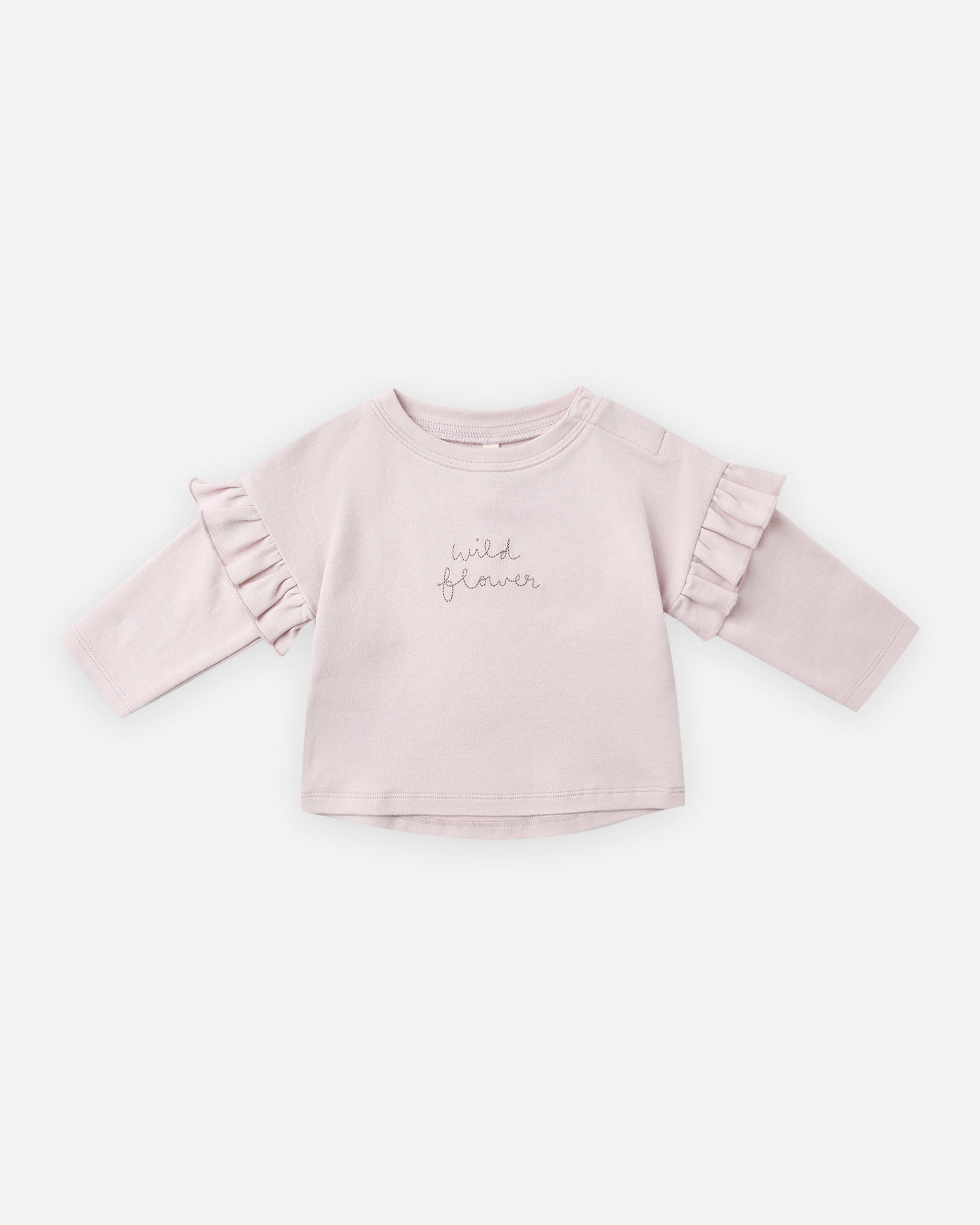 Rylee + Cru ライリーアンドクルー ベビー服 子供服  ラッフルロングスリーブティー　ワイルドフラワー