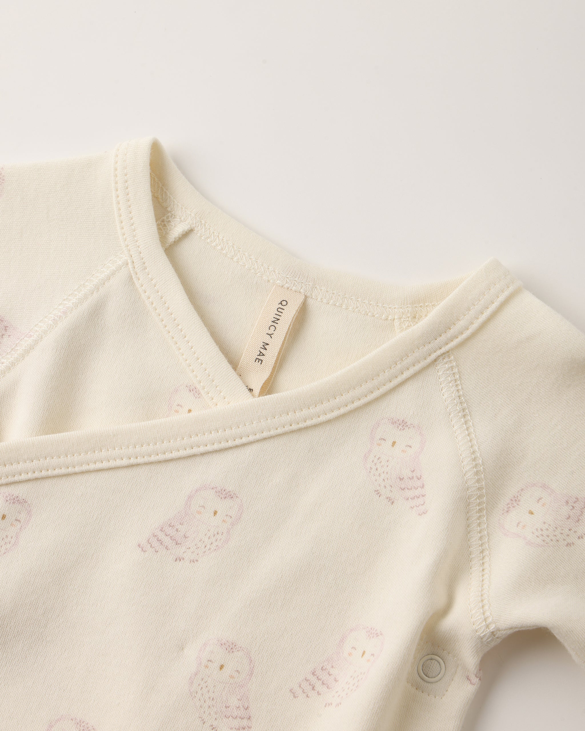 Side Snap Bodysuit + Pant Set || Snow Owls – Quincy Mae
