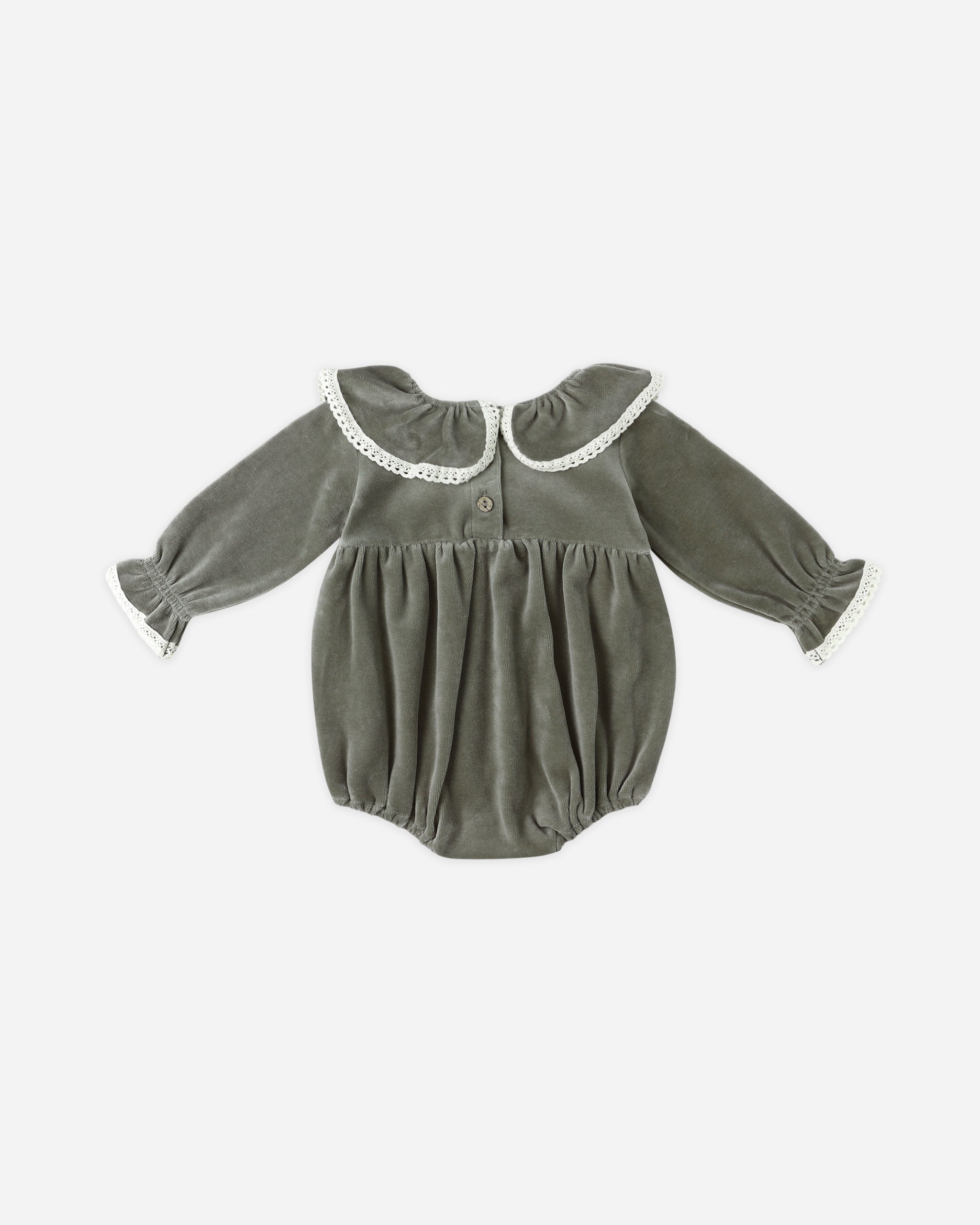 Wendy Romper || Forest – Quincy Mae