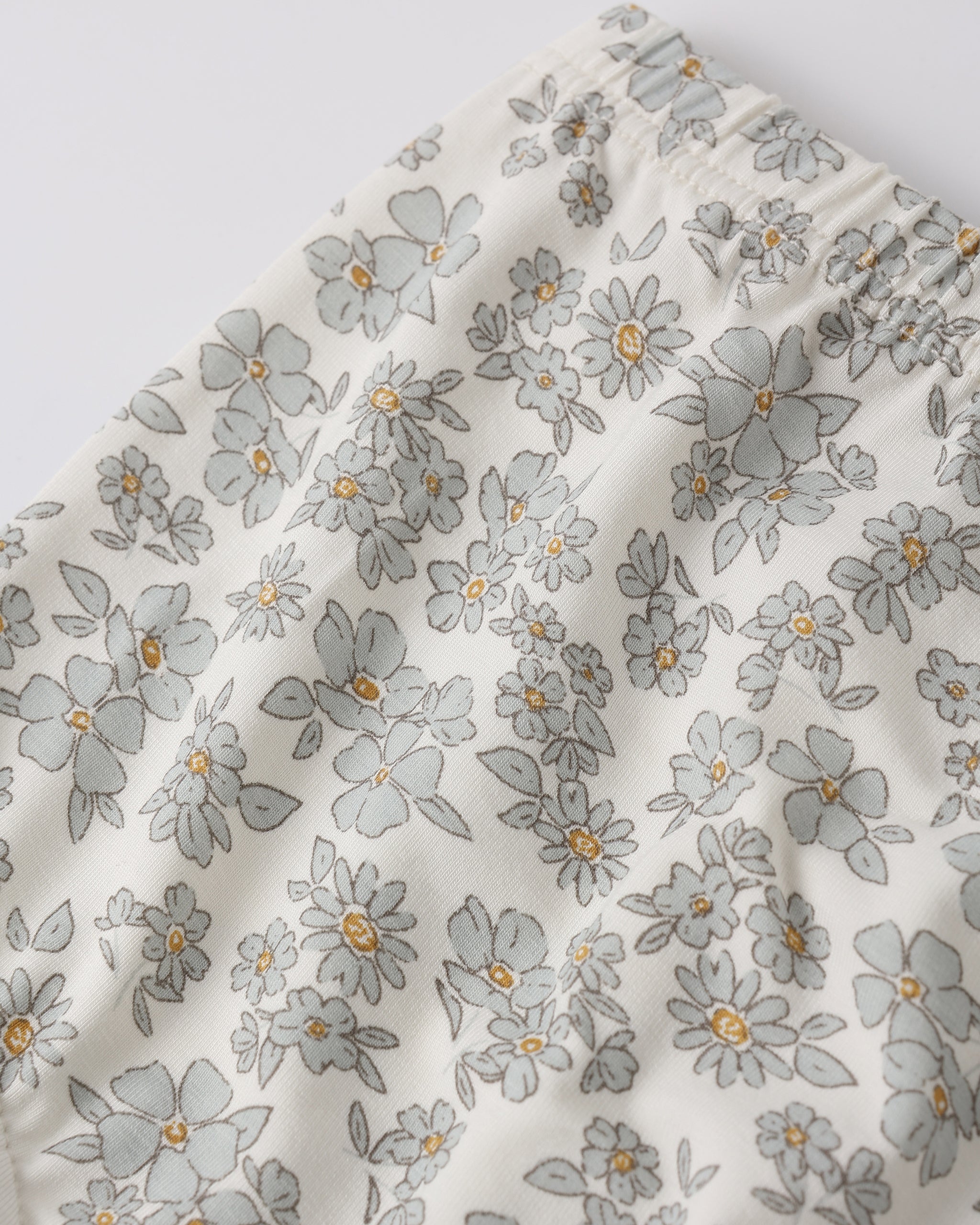 Bamboo Babydoll Dress Blue Floral – Quincy Mae