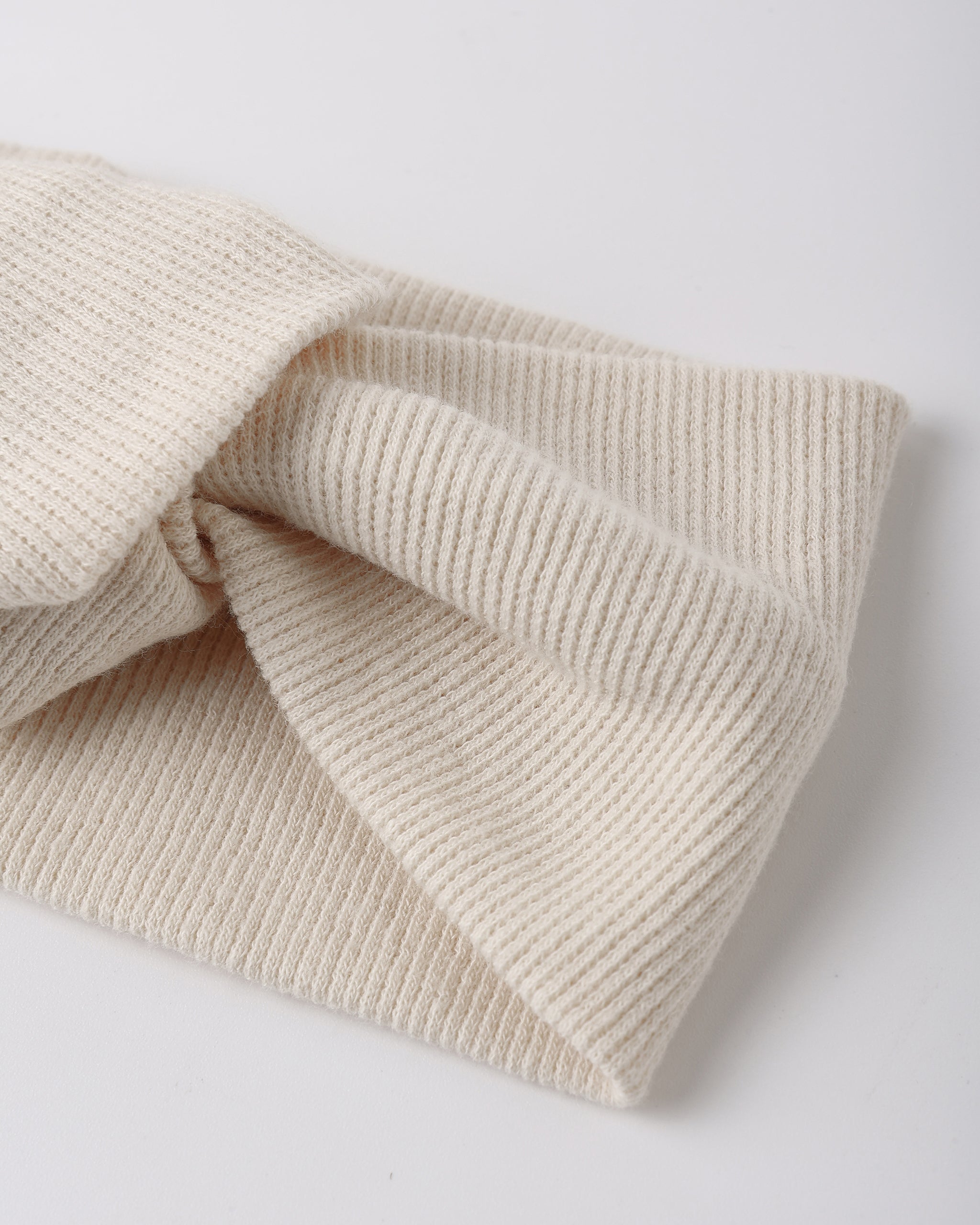 Rylee + Cru ライリーアンドクルー ベビー服 子供服 ノットヘッドバンド　エクリュ