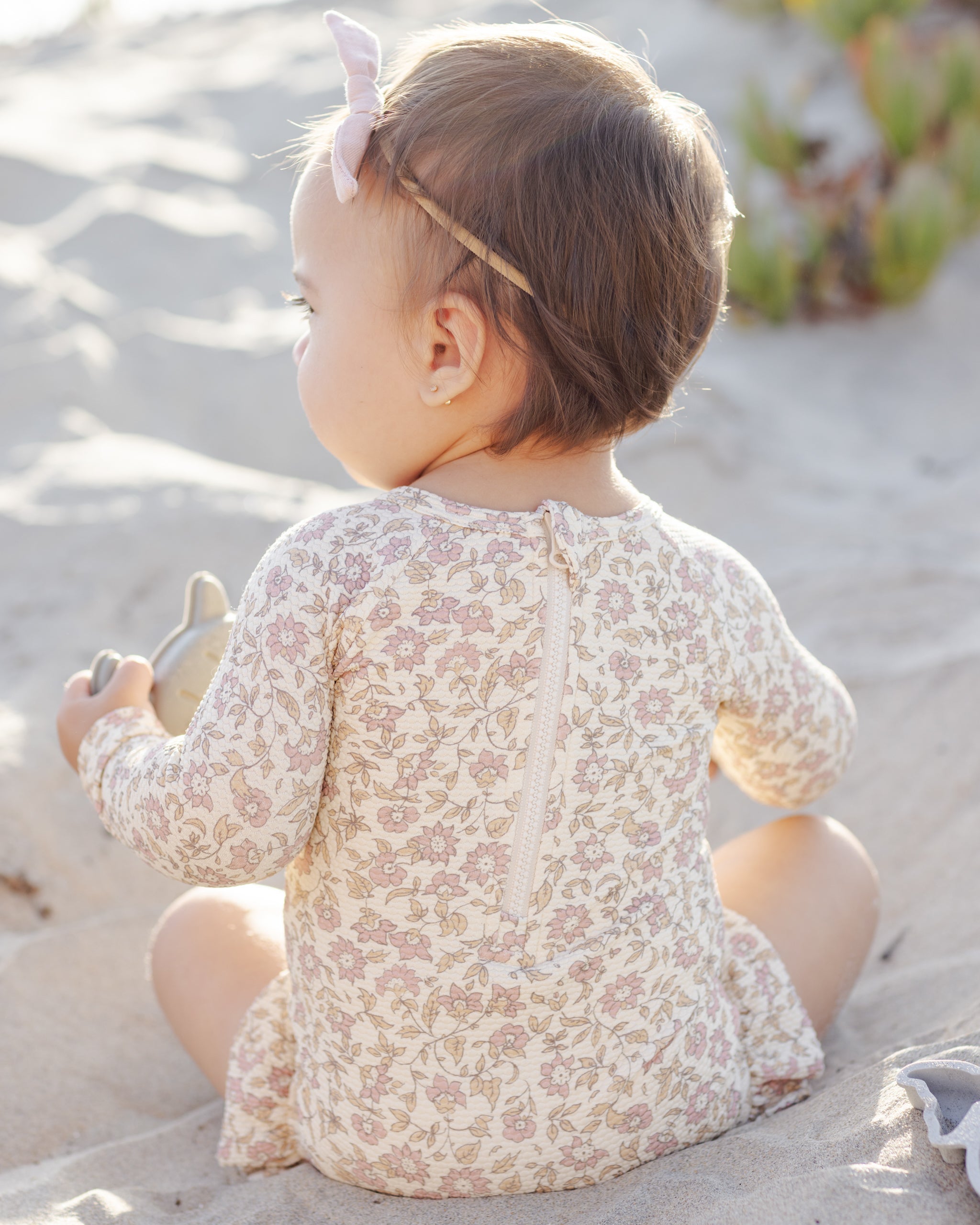 Rylee + Cru ライリーアンドクルー ベビー服 子供服 オリビア ラッシュガード ワンピース　ダリア
