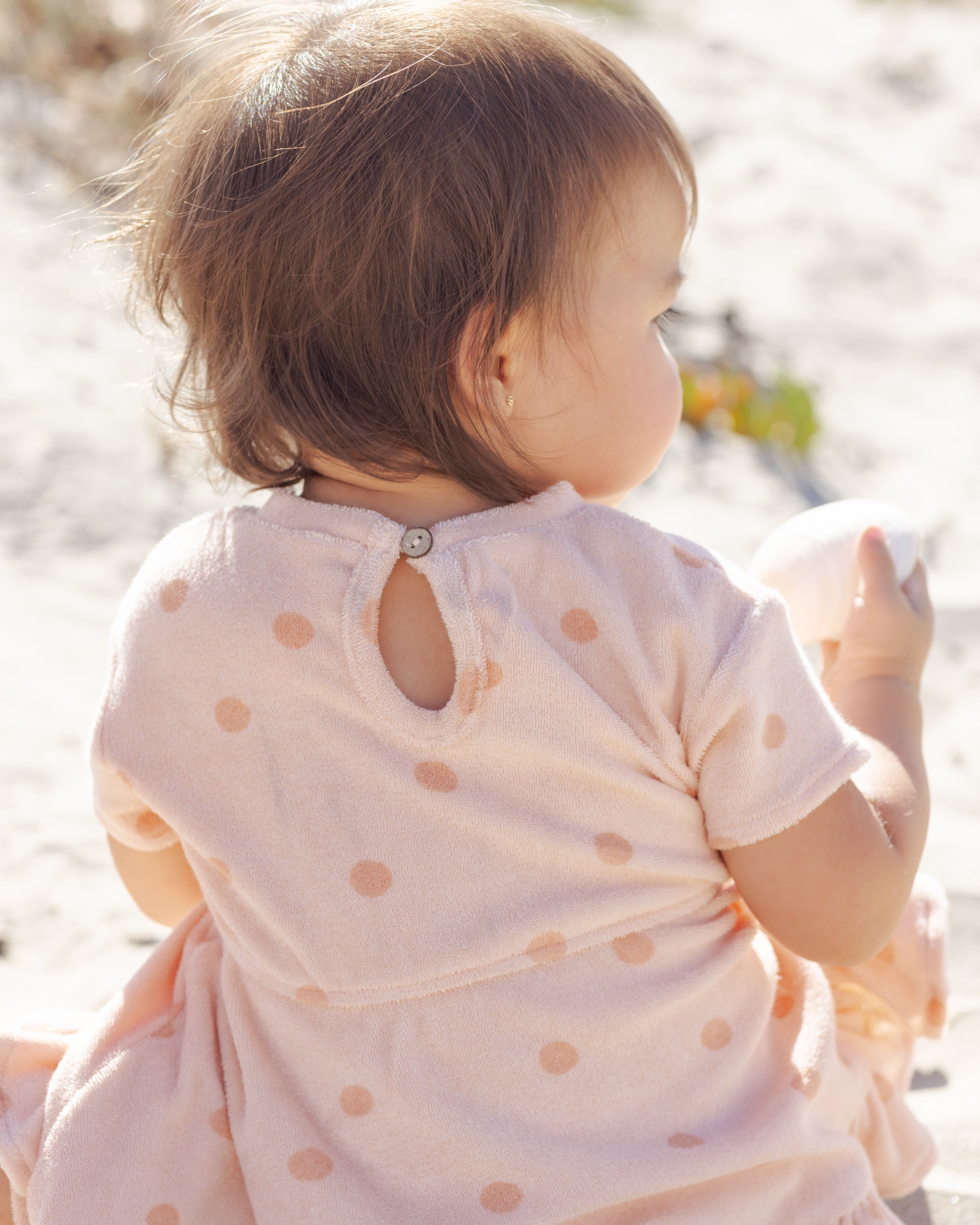 Rylee + Cru ライリーアンドクルー ベビー服 子供服 テリードレス　ポルカドット