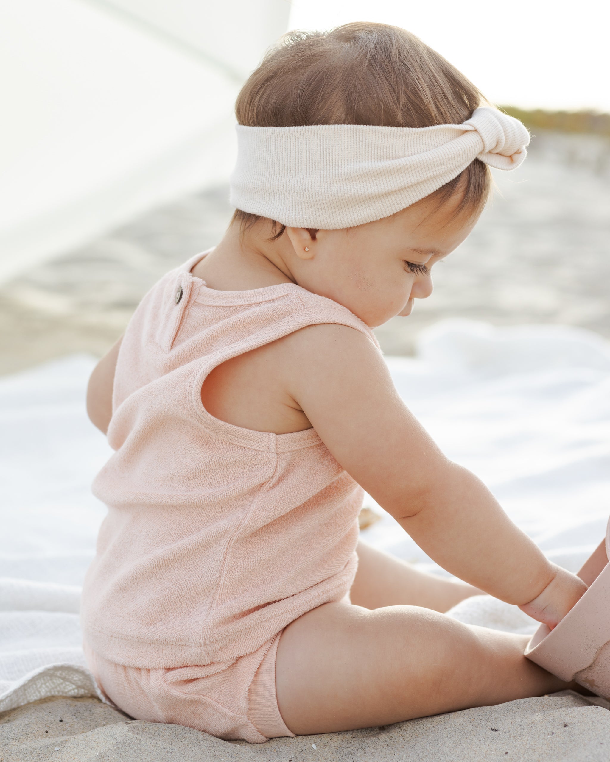 Rylee + Cru ライリーアンドクルー ベビー服 子供服 テリータンク + ショートセット　メロン