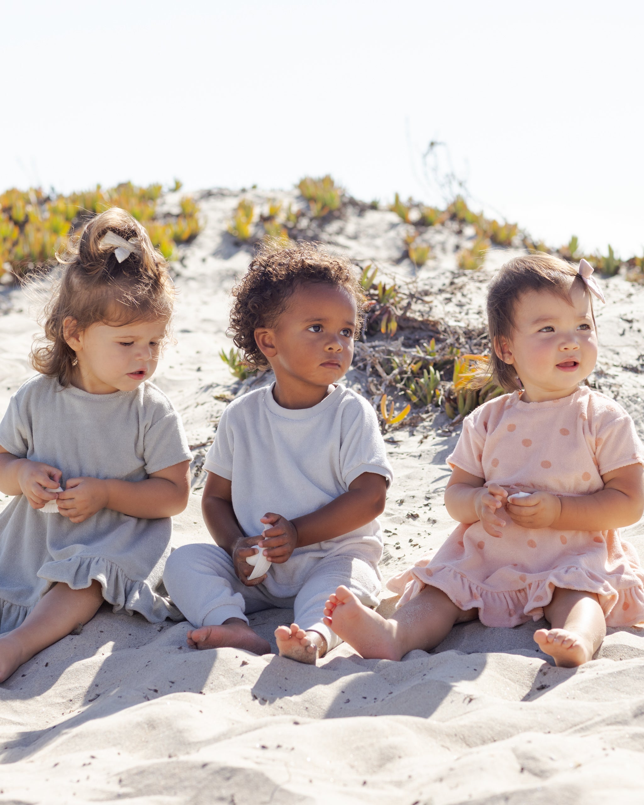 Rylee + Cru ライリーアンドクルー ベビー服 子供服 テリードレス　ポルカドット