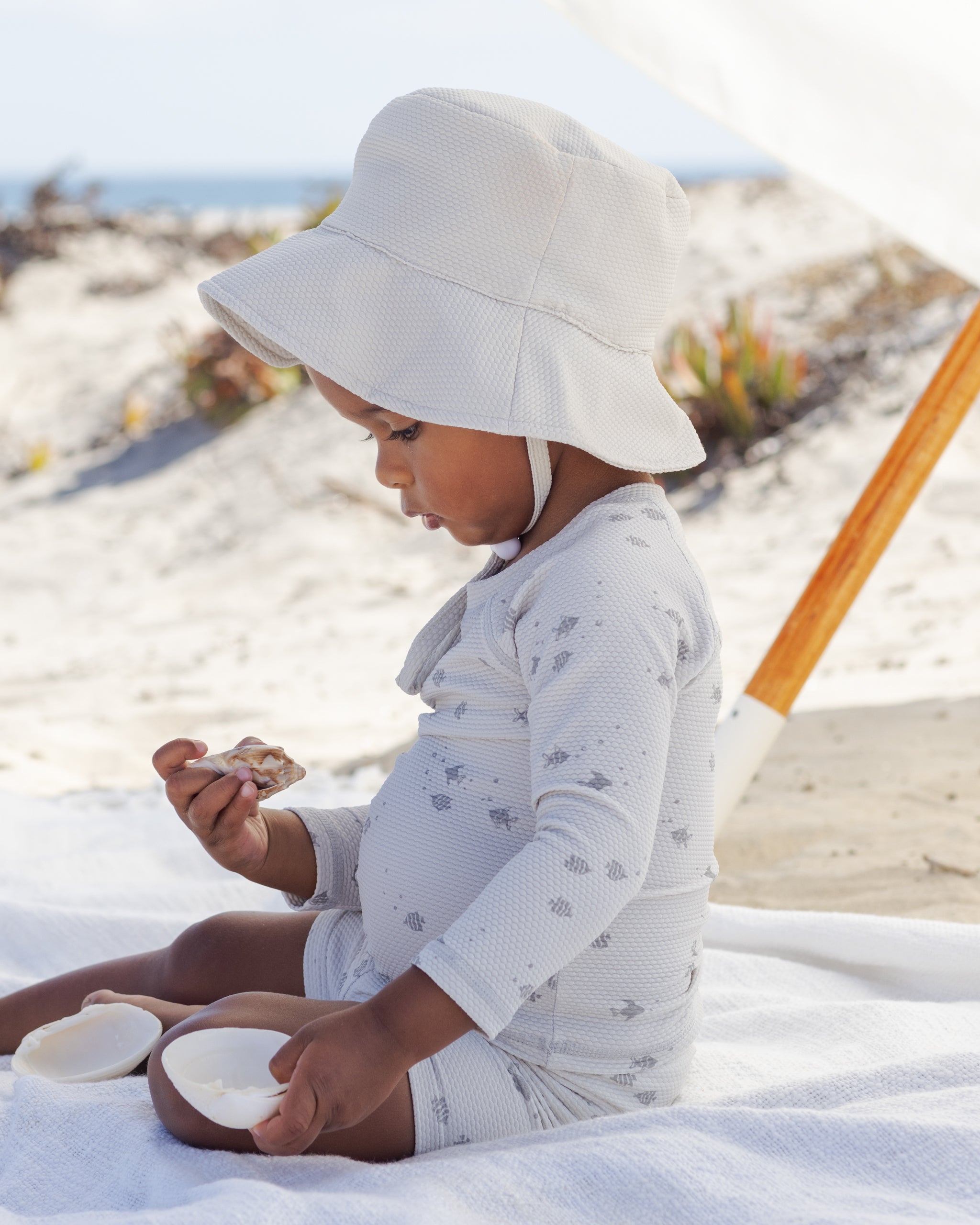 Rylee + Cru ライリーアンドクルー ベビー服 子供服 バケットハット　スカイ