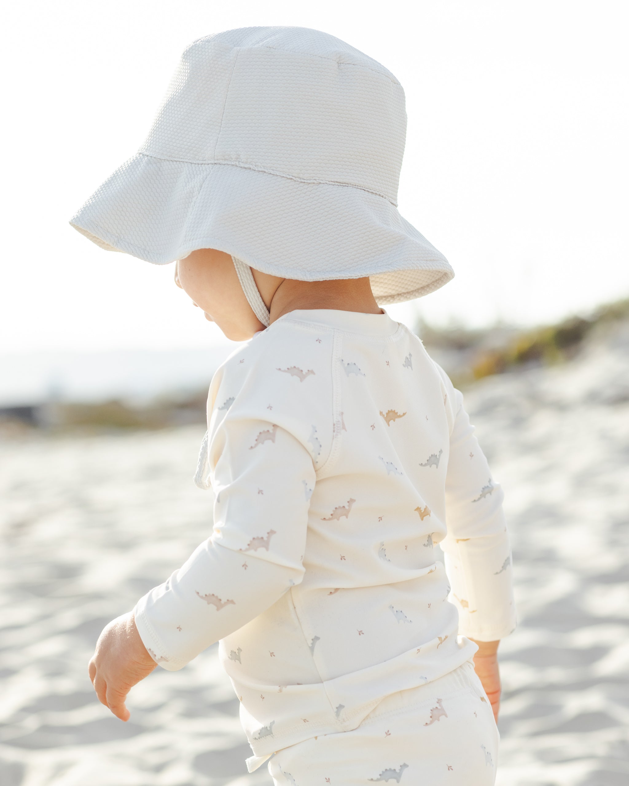 Rylee + Cru ライリーアンドクルー ベビー服 子供服 フィン ラッシュガード + ショートセット　ディノ