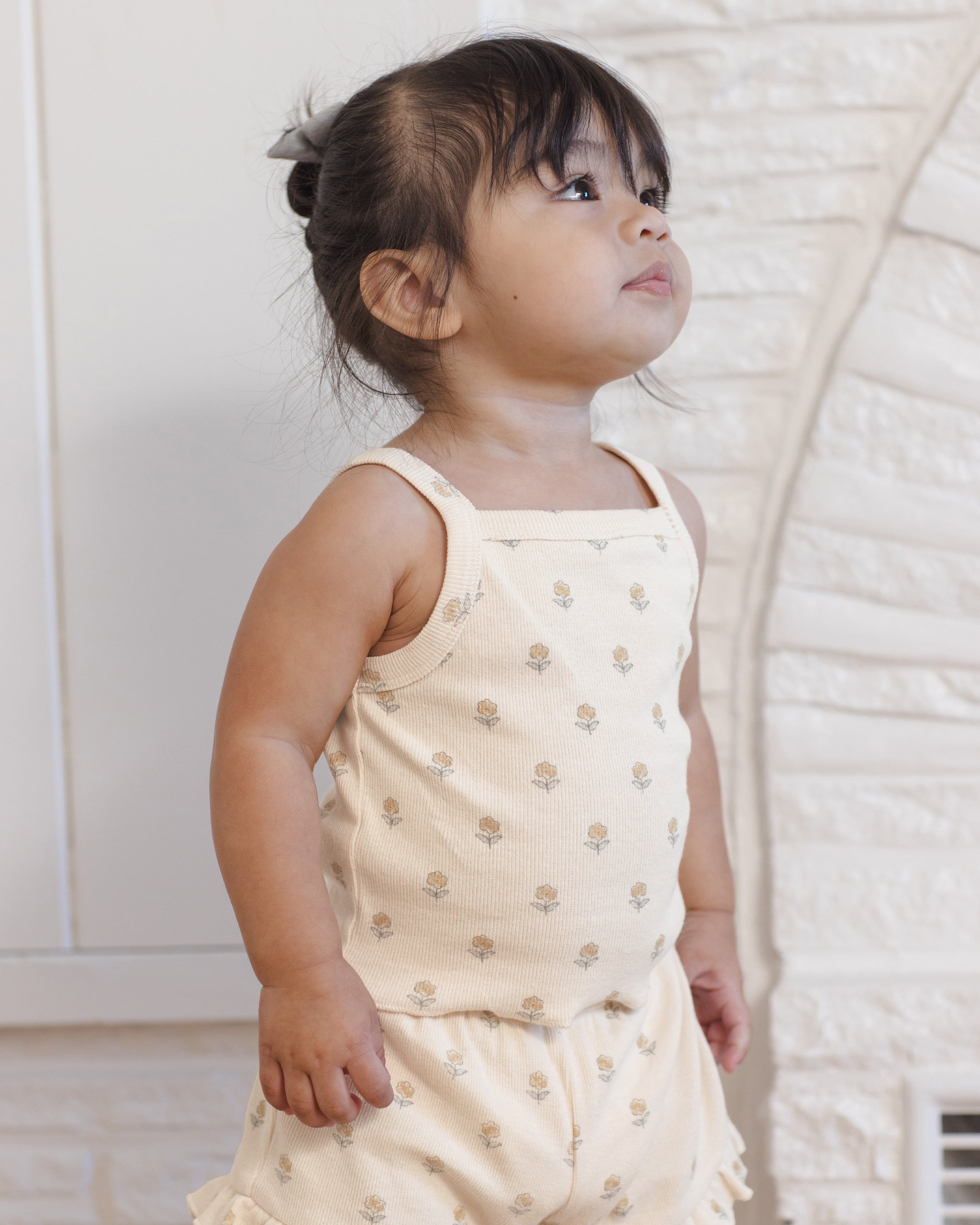 Rylee + Cru ライリーアンドクルー ベビー服 子供服 エヴィ タンクトップ + ショーツ セット　バターカップ