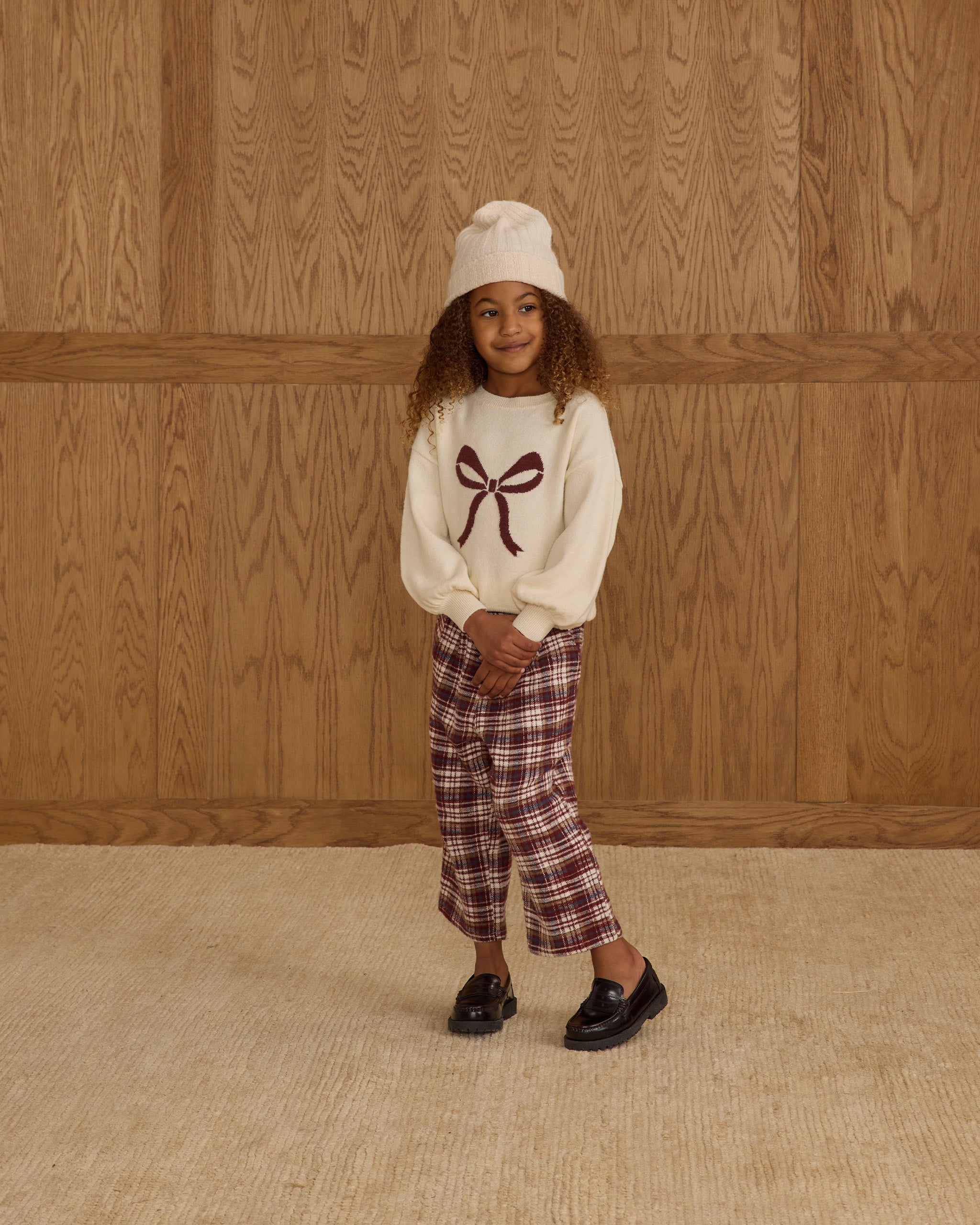 Rylee + Cru ライリーアンドクルー ベビー服 子供服  アスペンセーター　ボウ