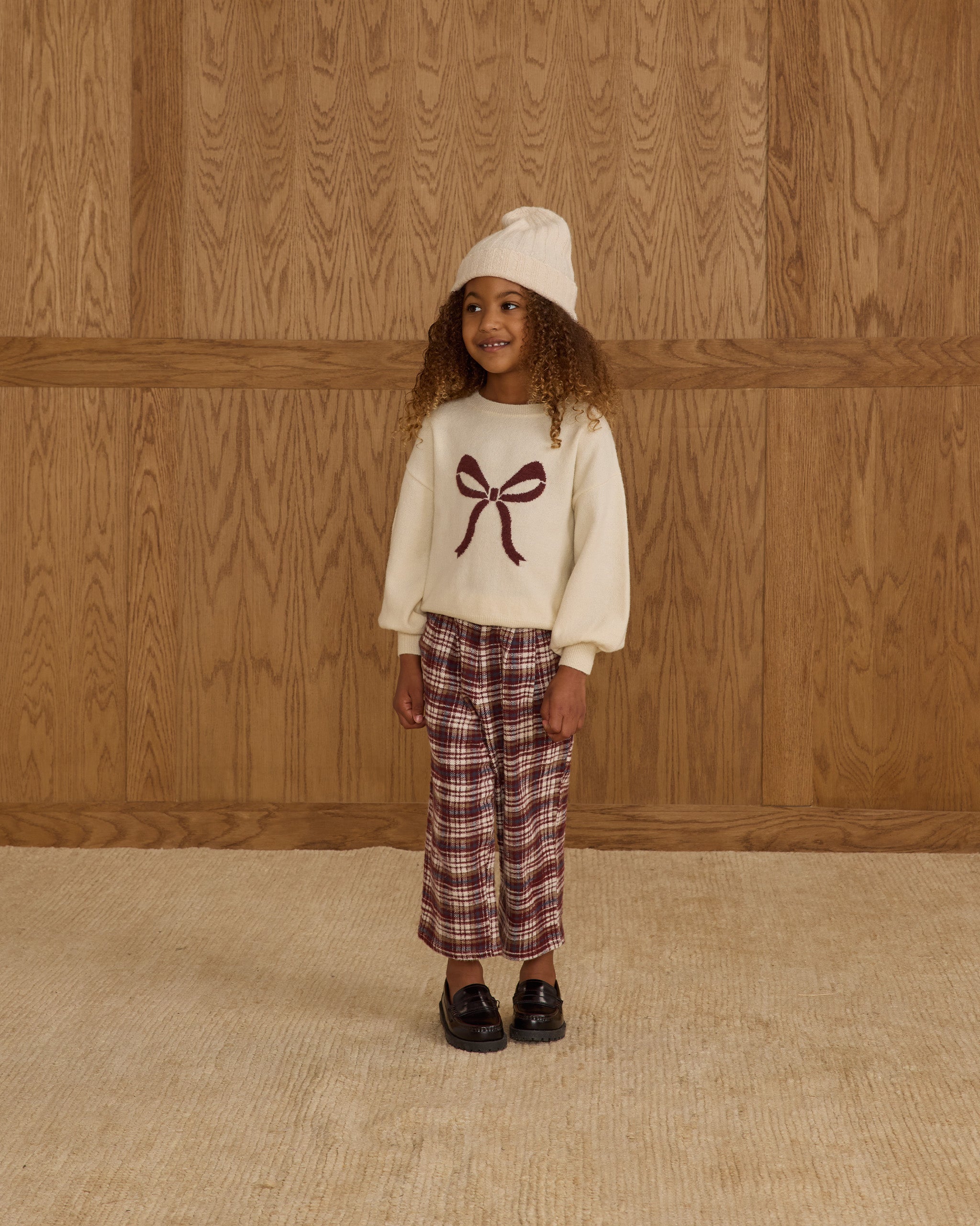 Rylee + Cru ライリーアンドクルー ベビー服 子供服  アスペンセーター　ボウ