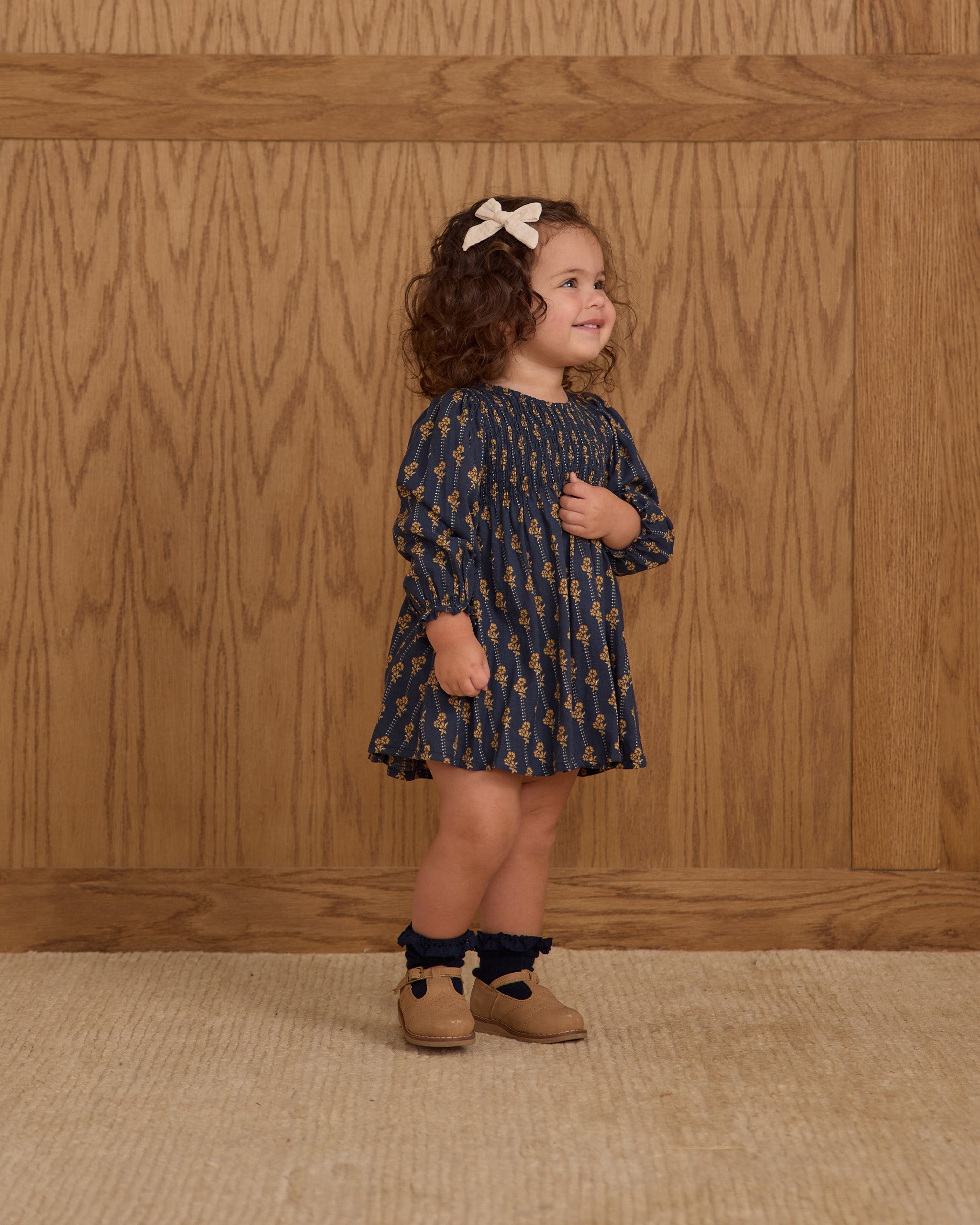 Rylee + Cru ライリーアンドクルー ベビー服 子供服  ボウ　2Pセット　ナチュラル