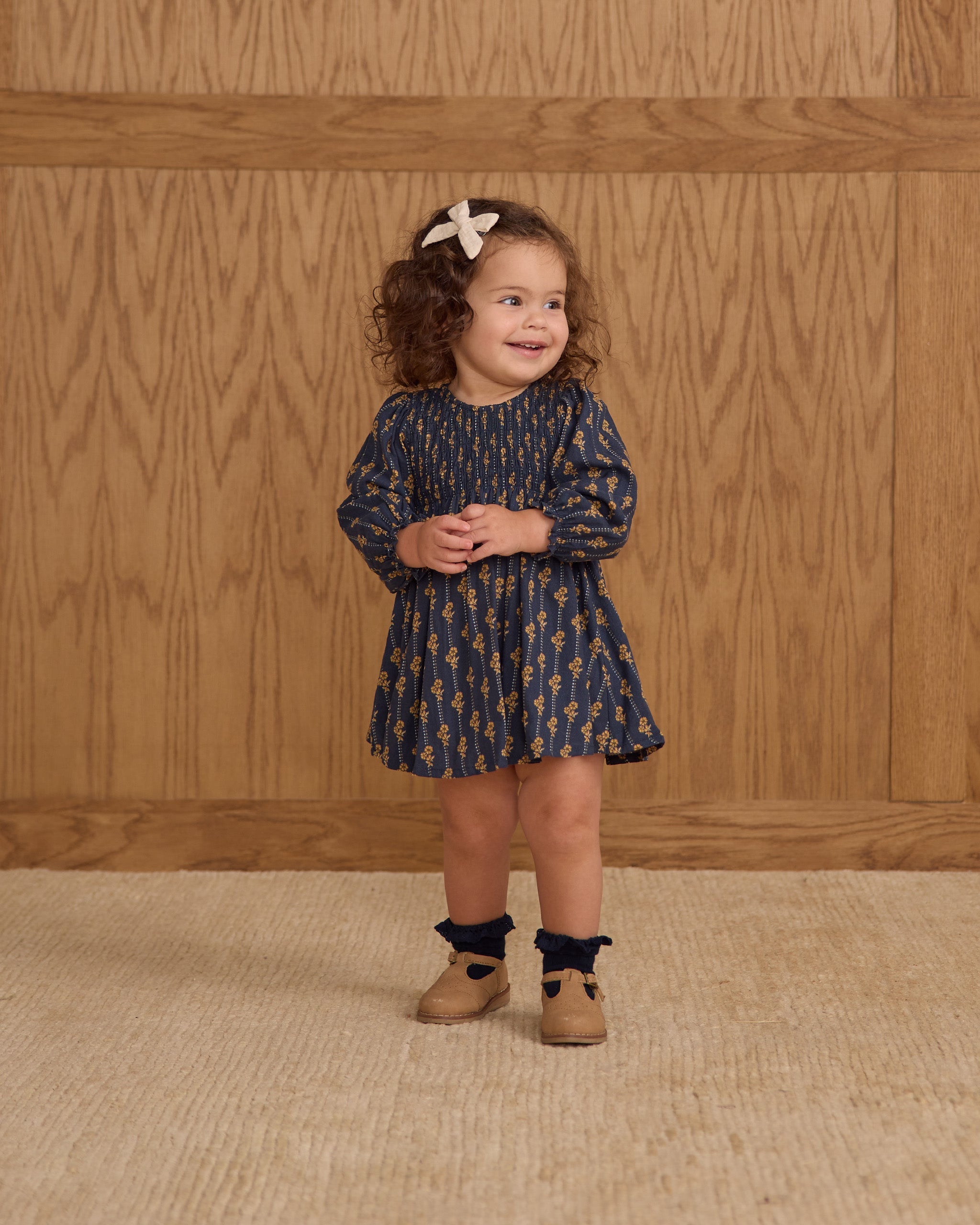 Rylee + Cru ライリーアンドクルー ベビー服 子供服  レーストリムソックス 2P パック　バーガンディ　ネイビー