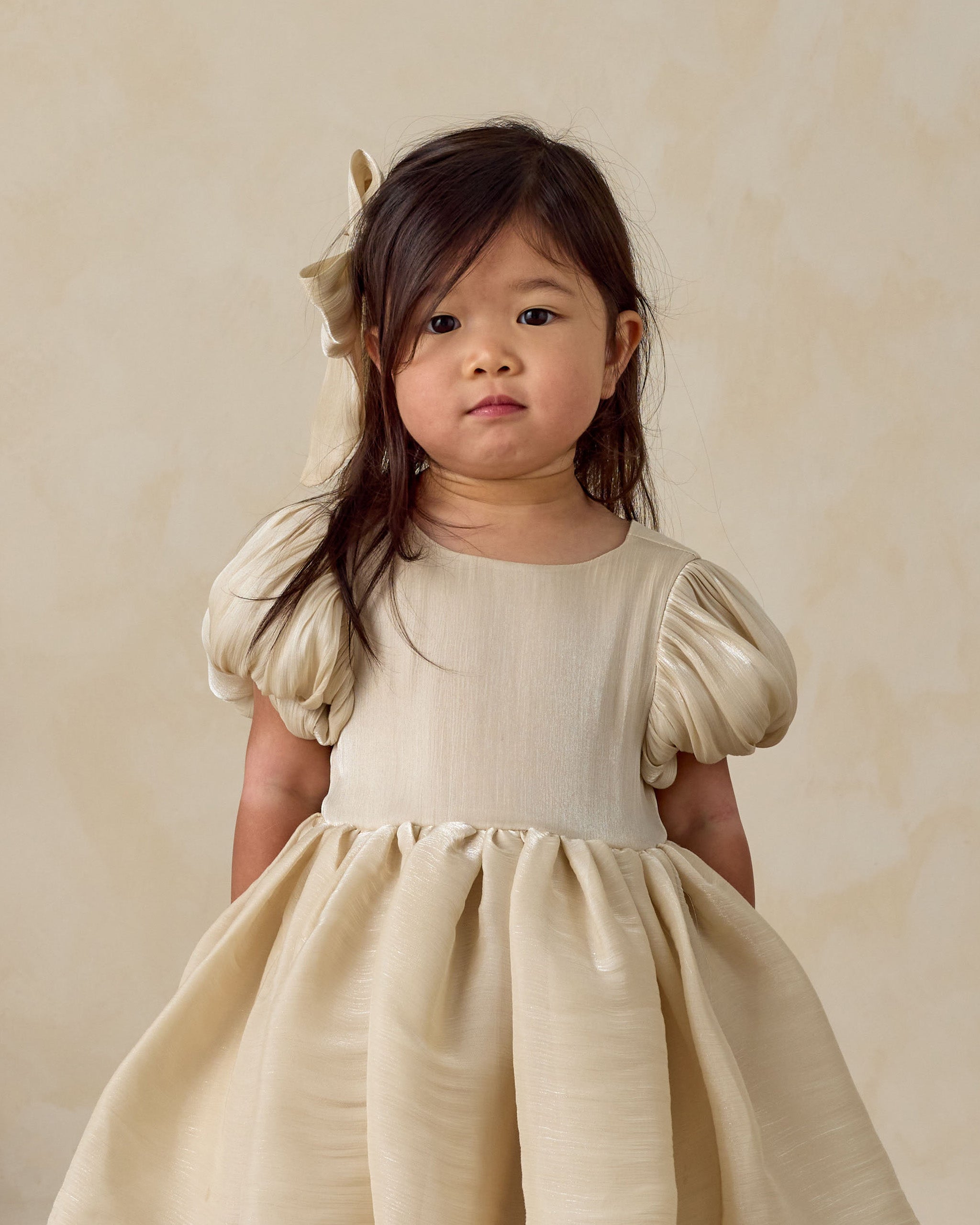 Rylee + Cru ライリーアンドクルー ベビー服 子供服  ソフィア ドレス　エクリュ